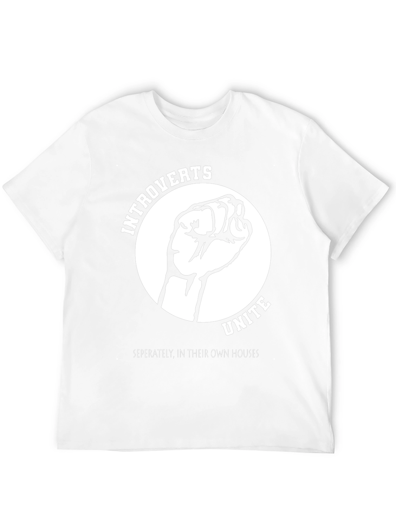 Introverts Unite Graphic T-Shirt - Separately At Home