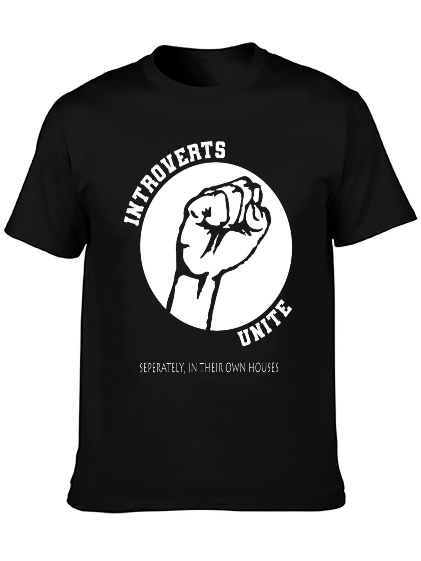 Introverts Unite Graphic T-Shirt - Separately At Home