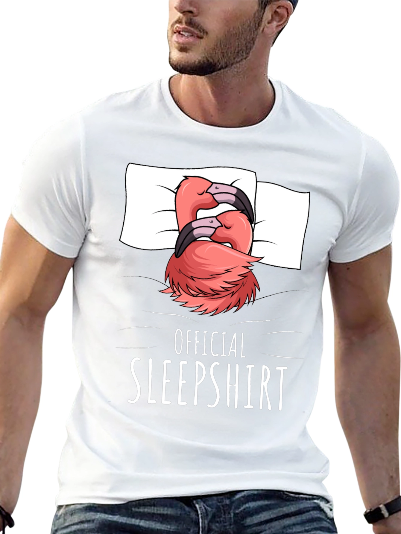 Official Sleepshirt Flamingo Tee