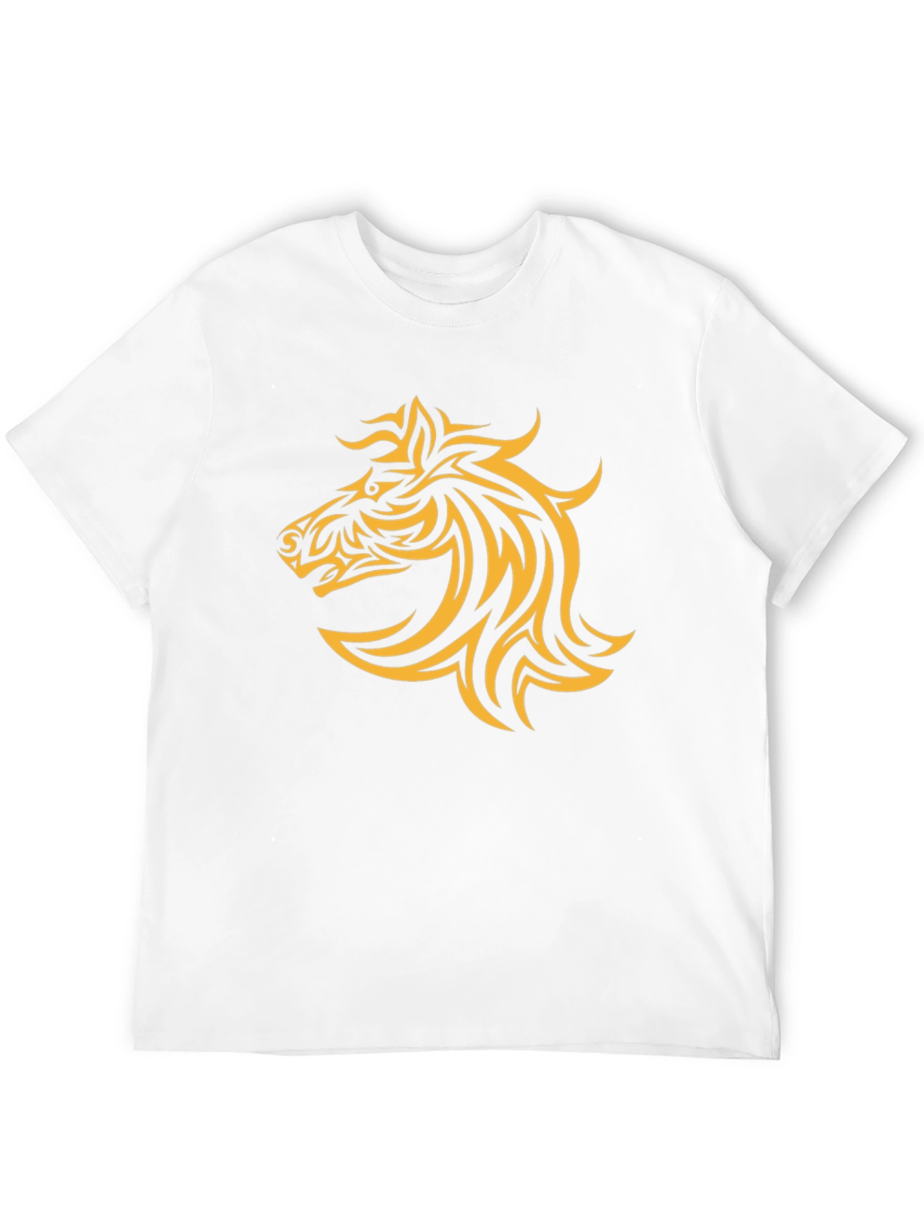 Tribal Horse Graphic Black T-Shirt