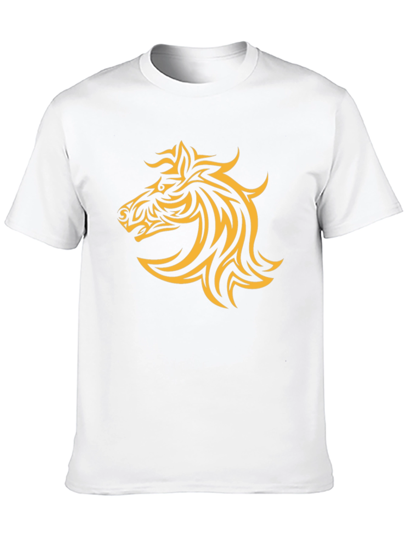 Tribal Horse Graphic Black T-Shirt