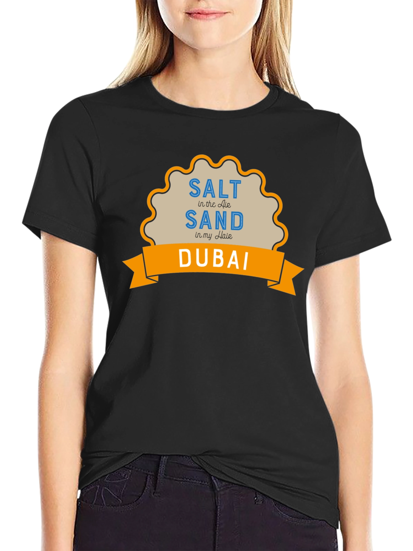Dubai T-Shirt: Salt Sand Summer Vacation