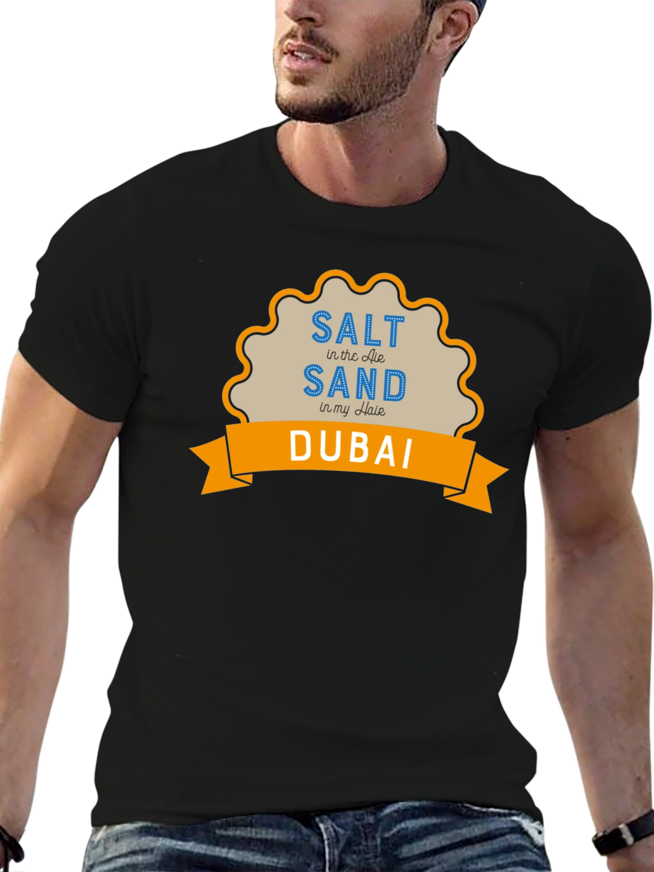 Dubai T-Shirt: Salt Sand Summer Vacation