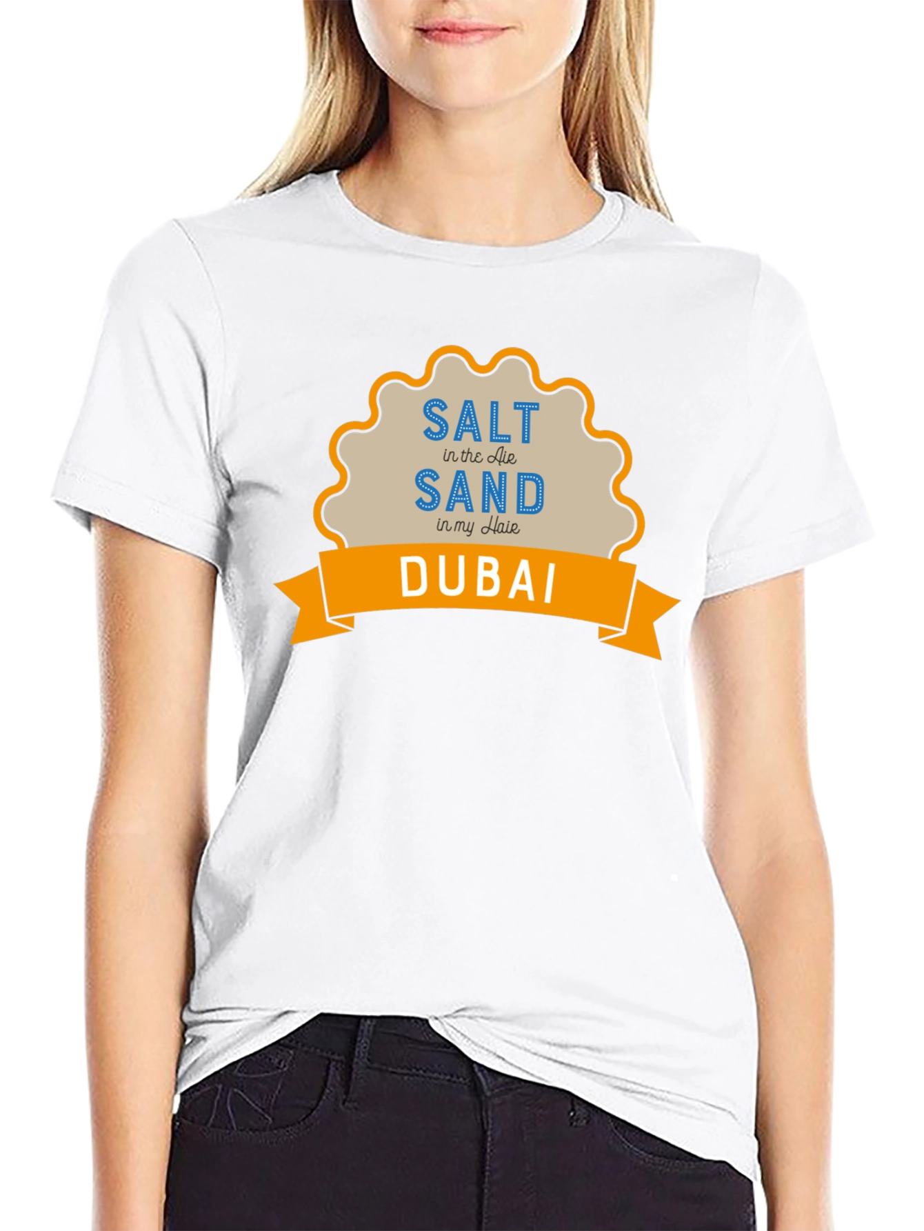 Dubai T-Shirt: Salt Sand Summer Vacation