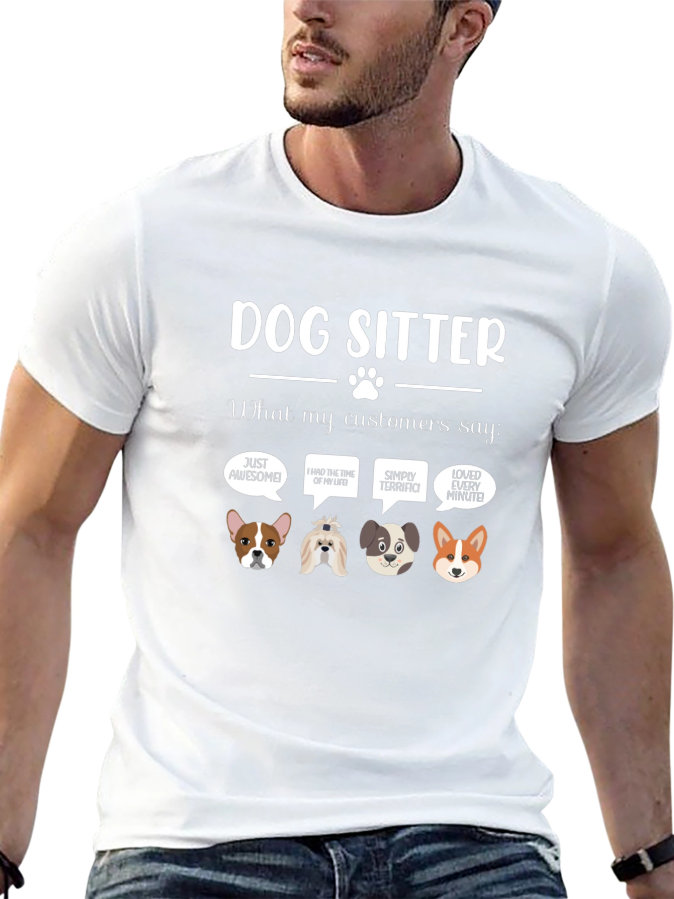 Dog Sitter T-Shirt - What My Customers Say