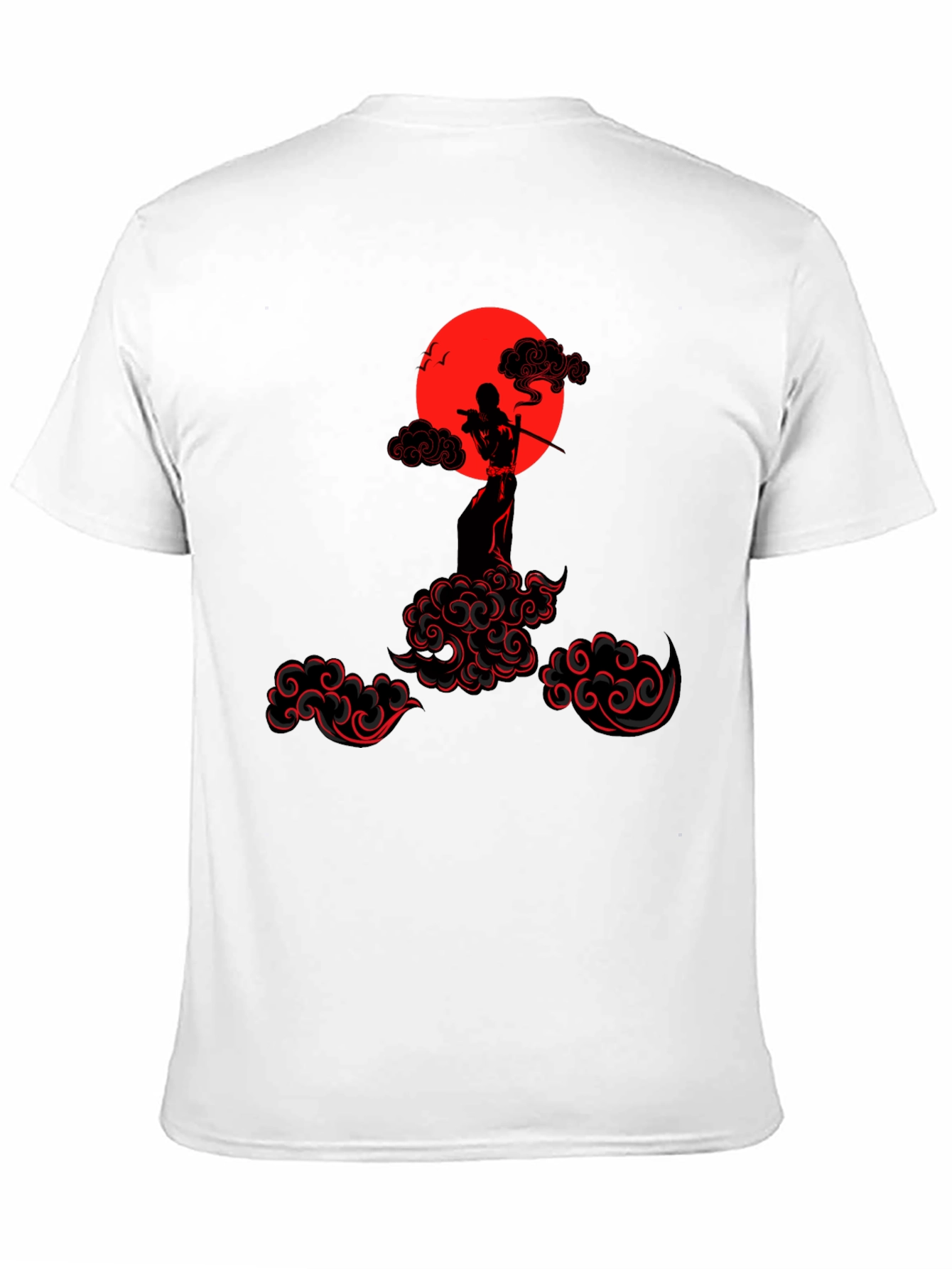 Samurai Silhouette Graphic Tee