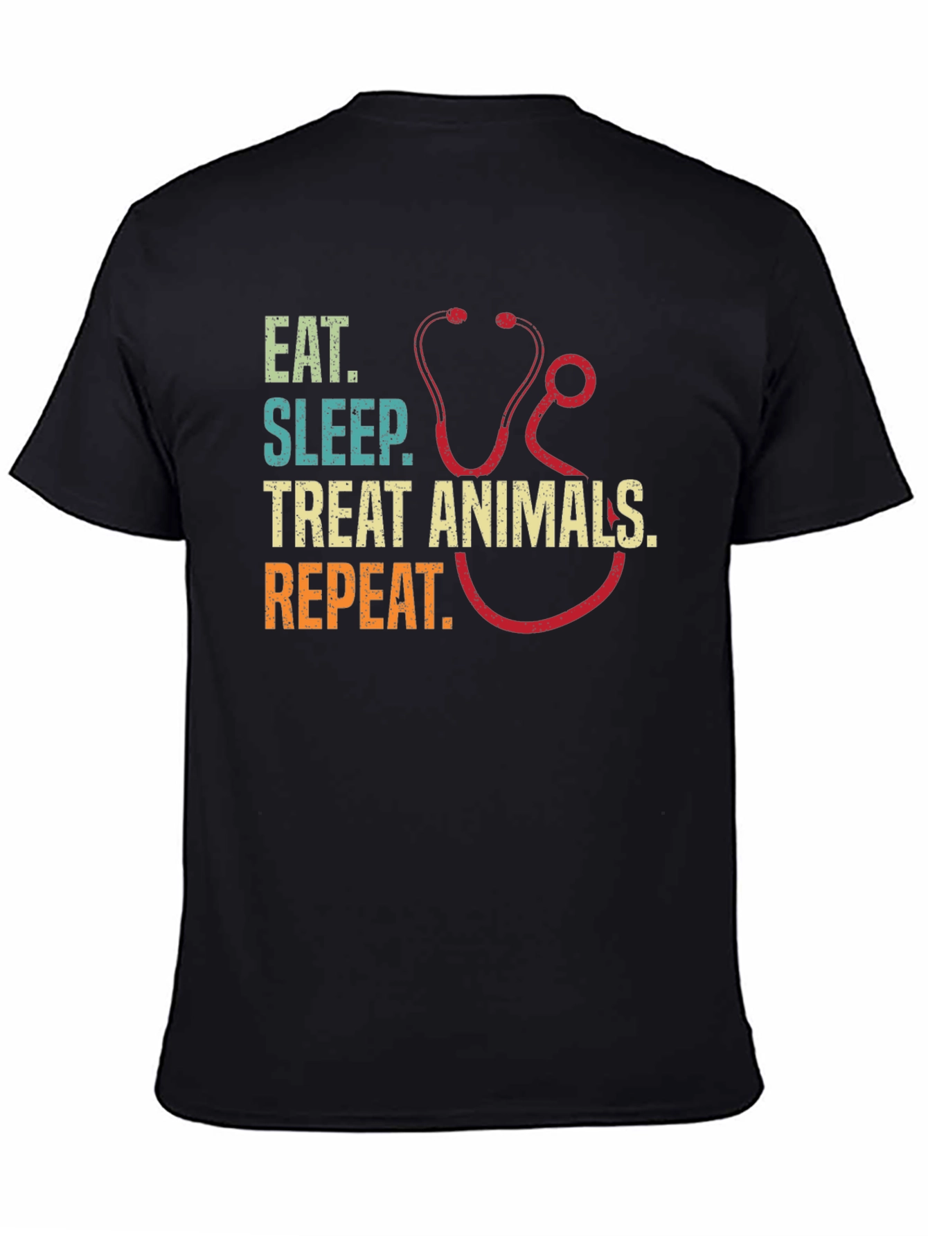 Eat Sleep Treat Animals Repeat T-Shirt
