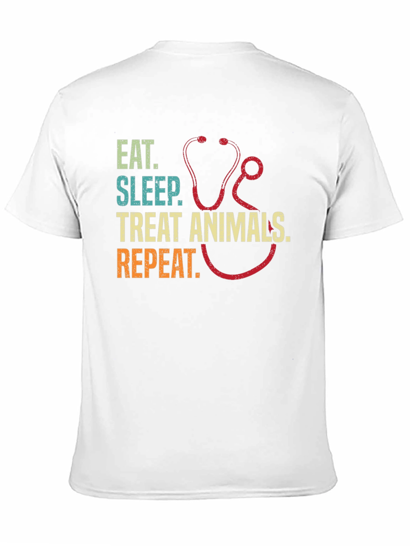 Eat Sleep Treat Animals Repeat T-Shirt