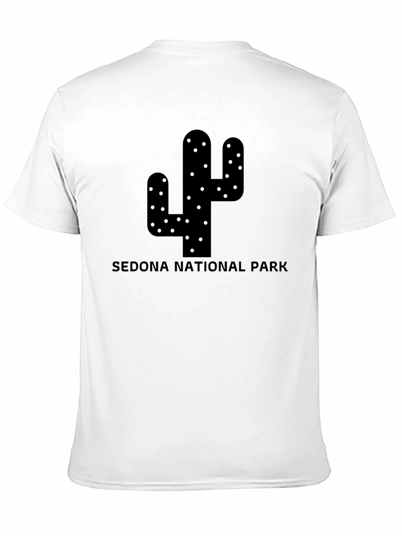 Sedona National Park Cactus Graphic T-Shirt