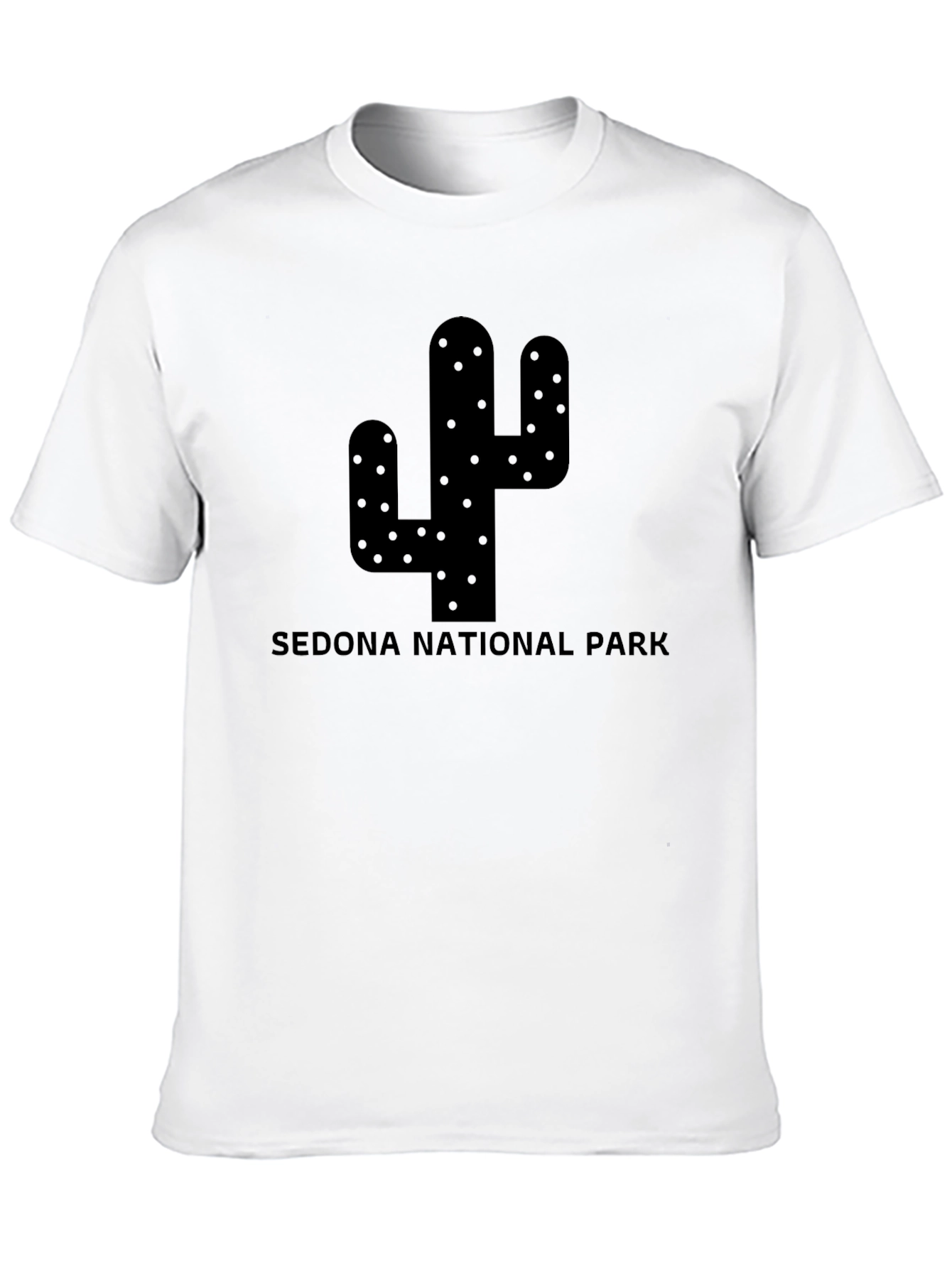 Sedona National Park Cactus Graphic T-Shirt