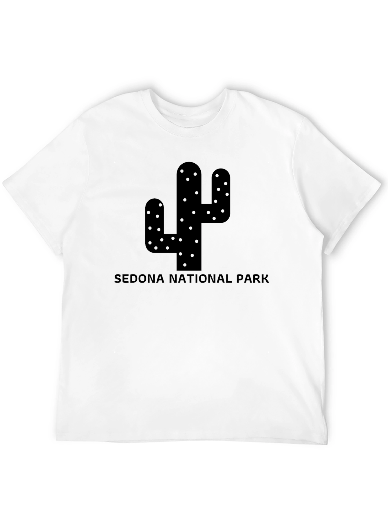 Sedona National Park Cactus Graphic T-Shirt