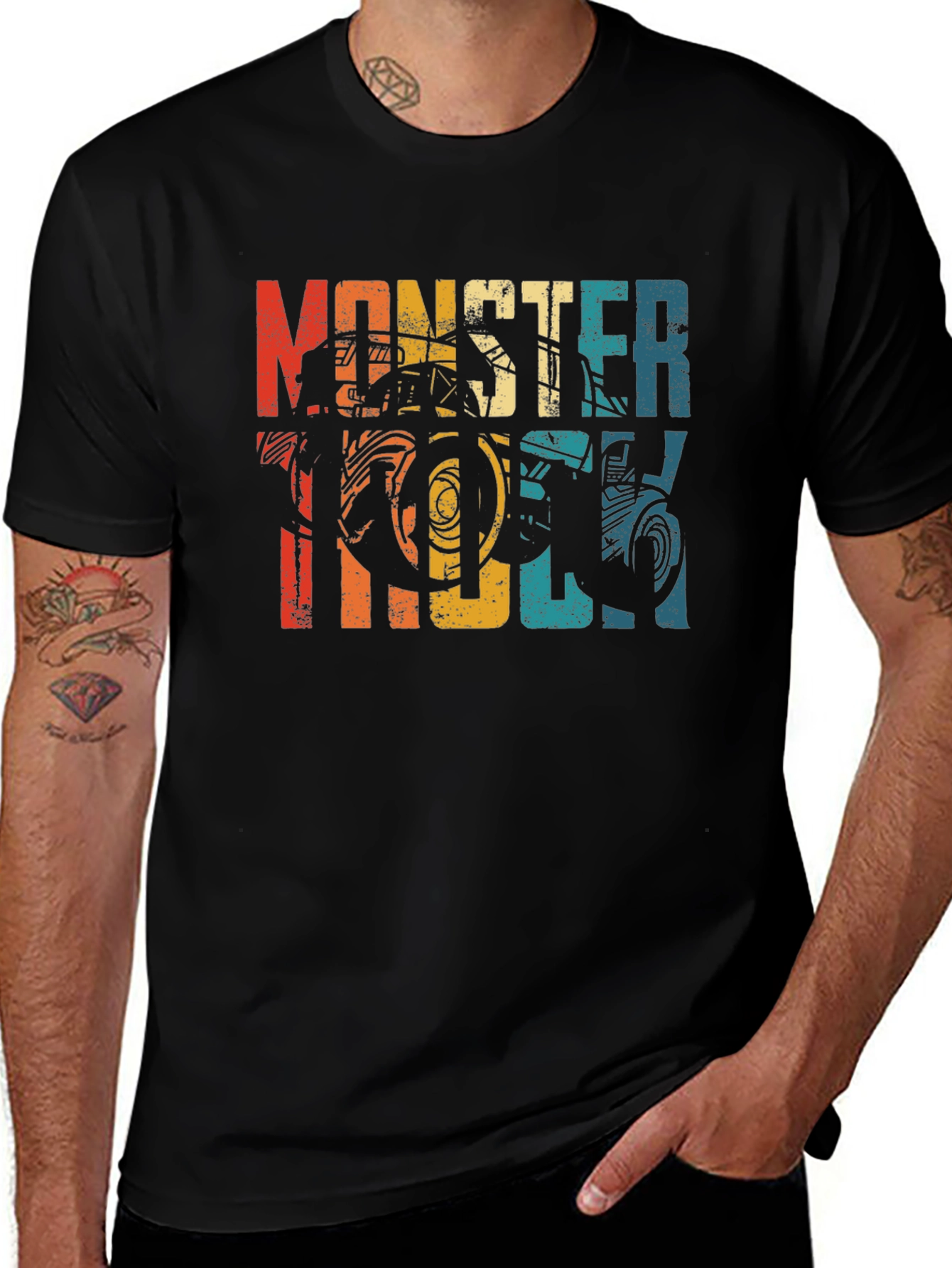 Retro Monster Truck Graphic Tee
