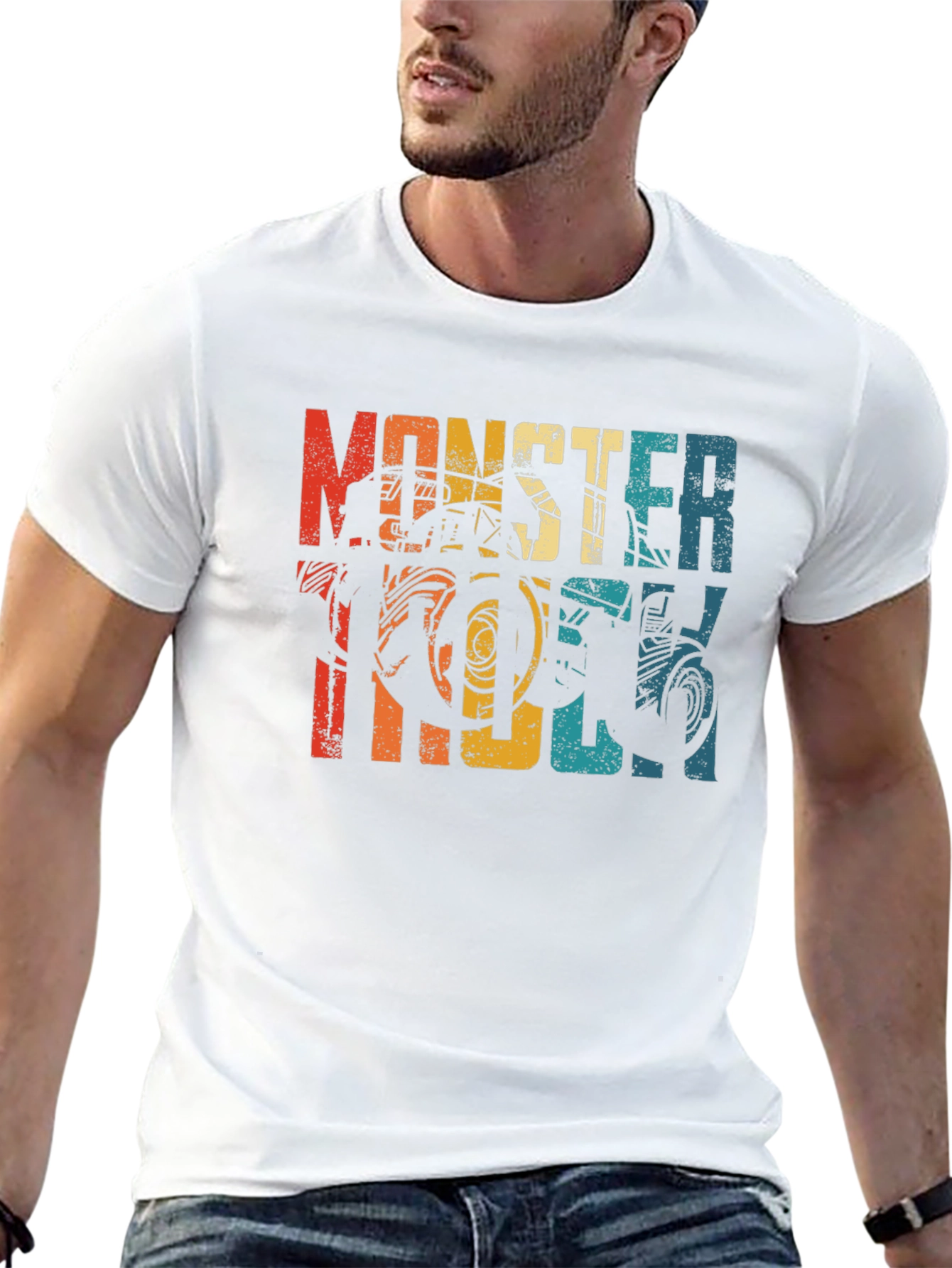 Retro Monster Truck Graphic Tee
