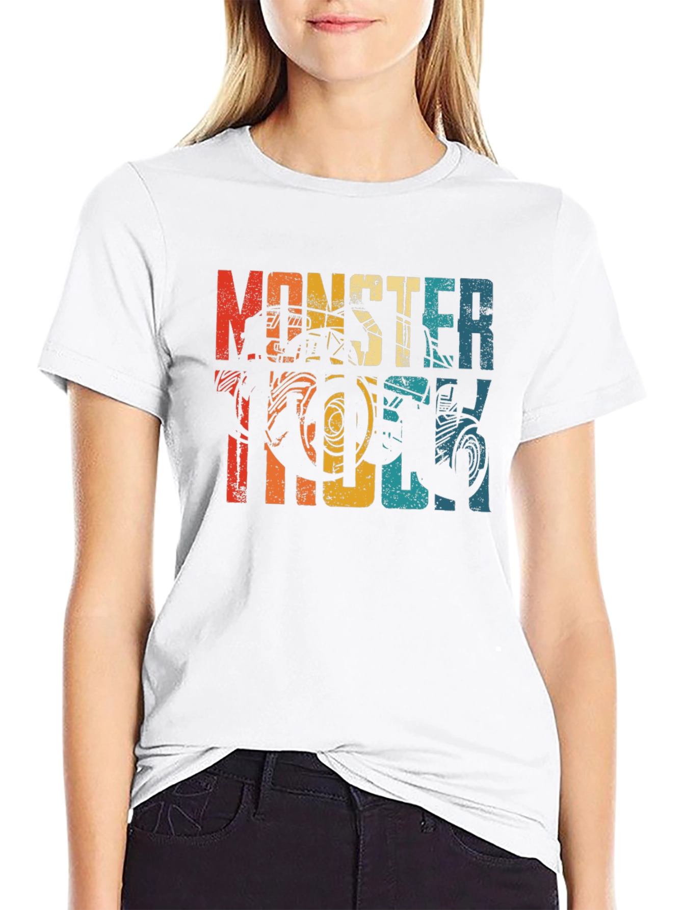 Retro Monster Truck Graphic Tee