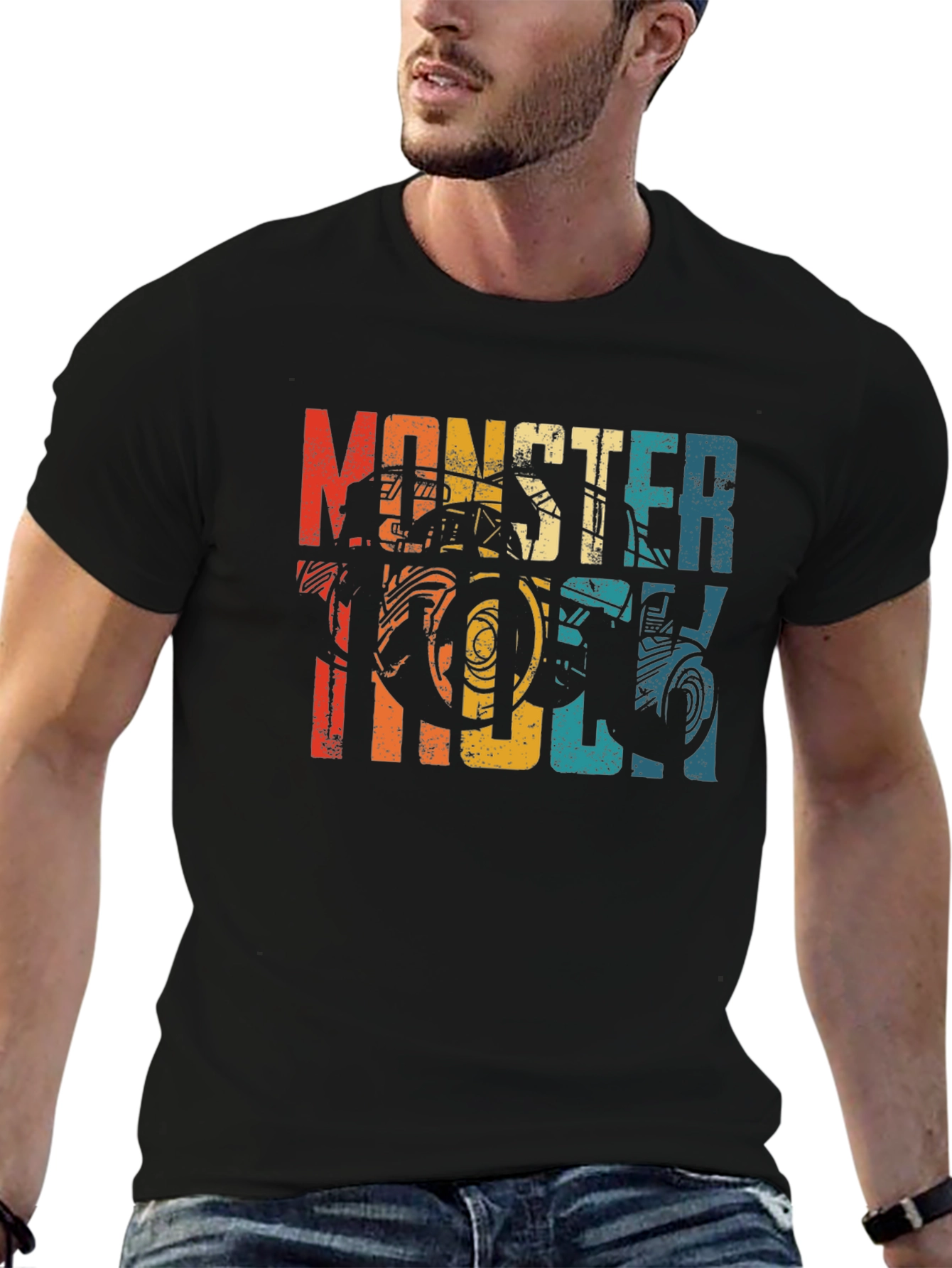 Retro Monster Truck Graphic Tee