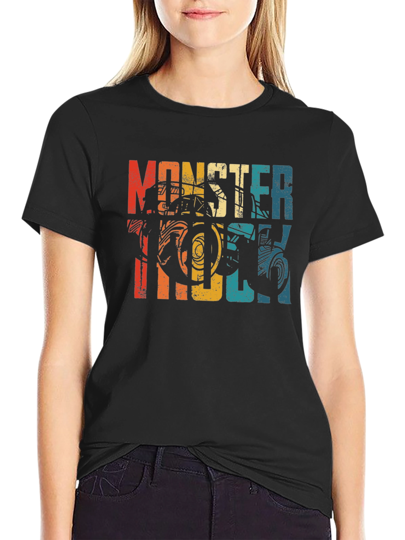Retro Monster Truck Graphic Tee
