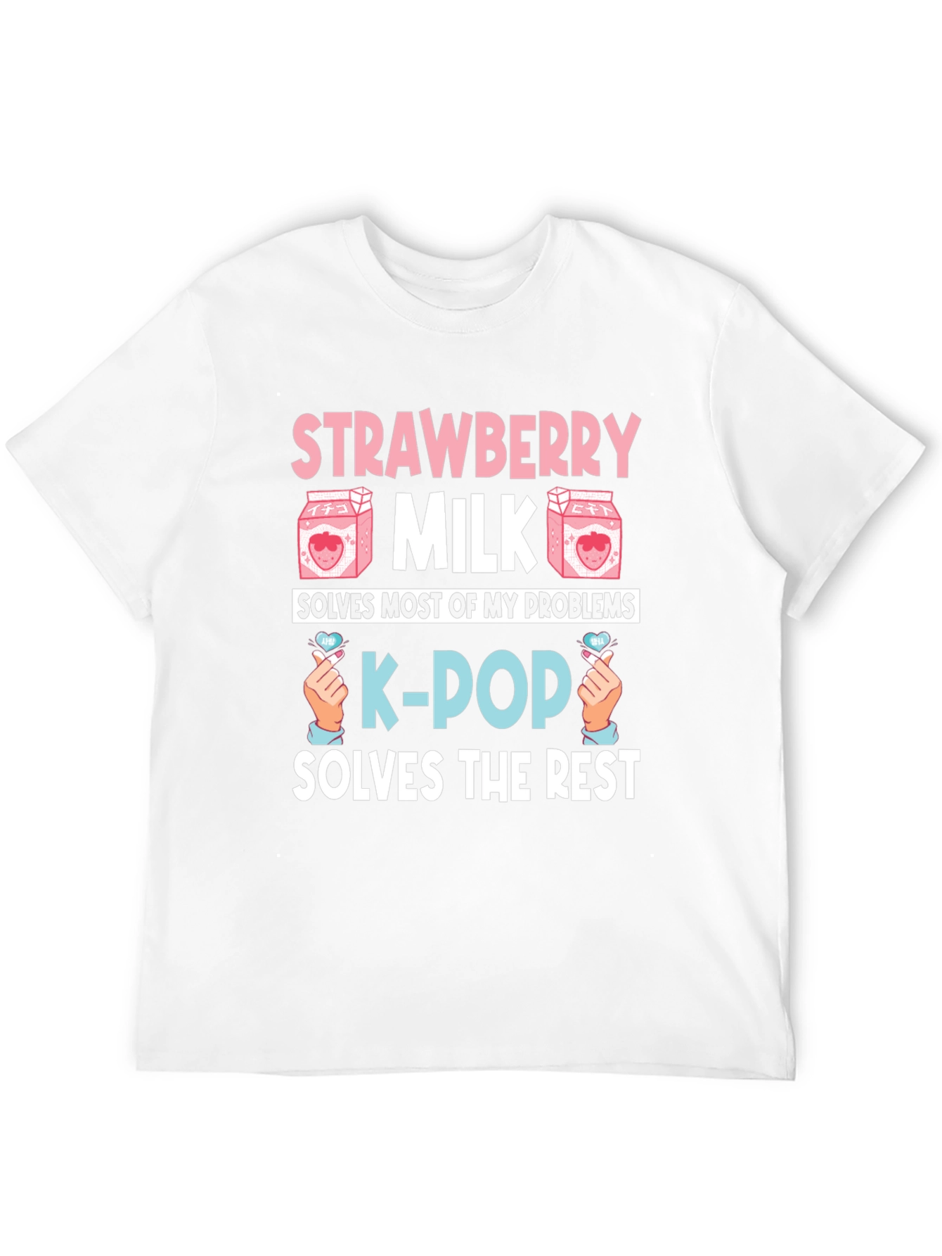 Strawberry Milk & K-Pop T-Shirt