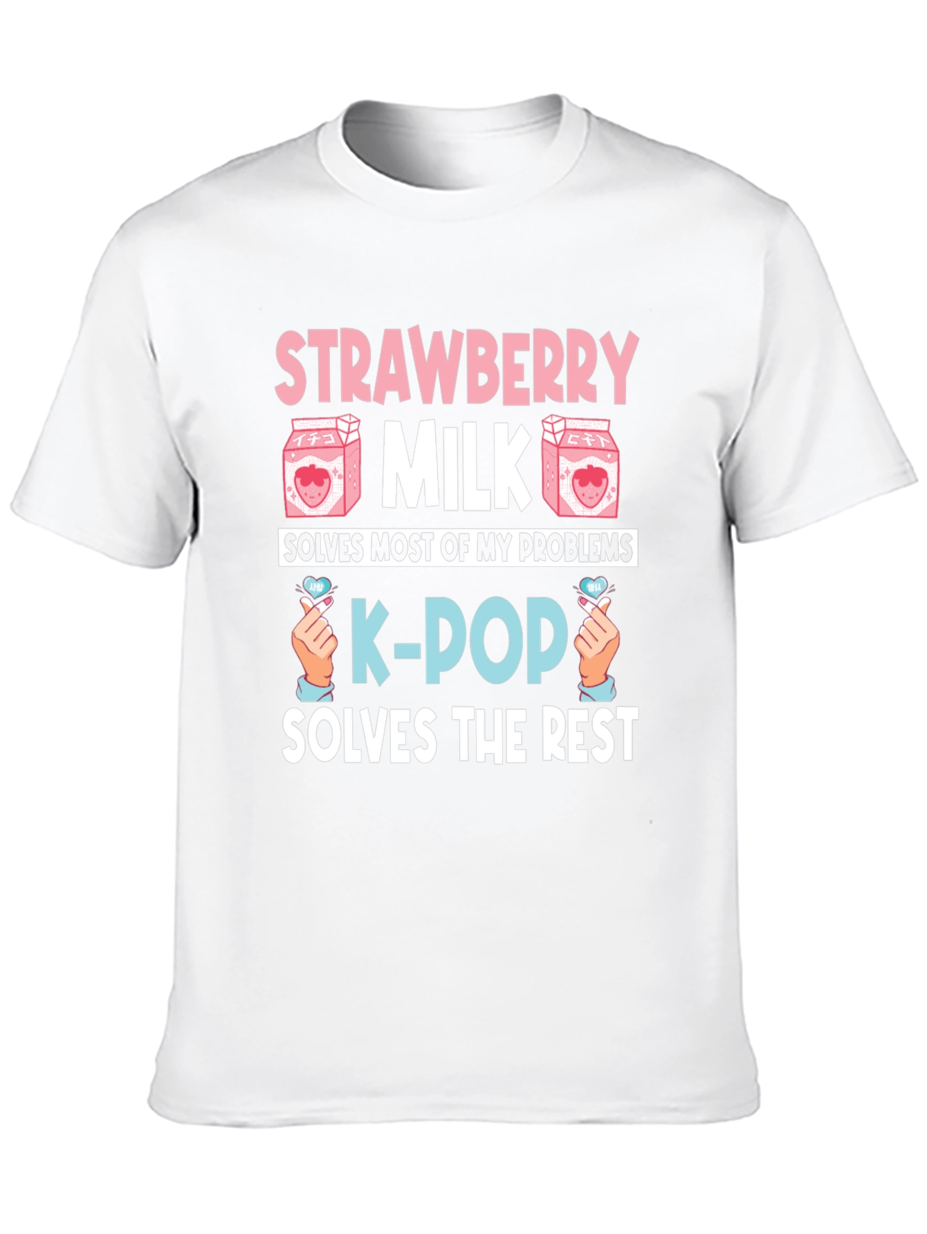 Strawberry Milk & K-Pop T-Shirt