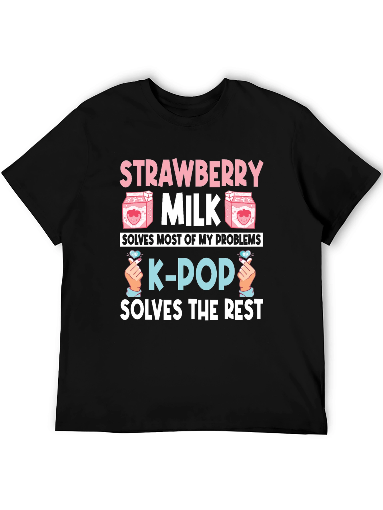Strawberry Milk & K-Pop T-Shirt