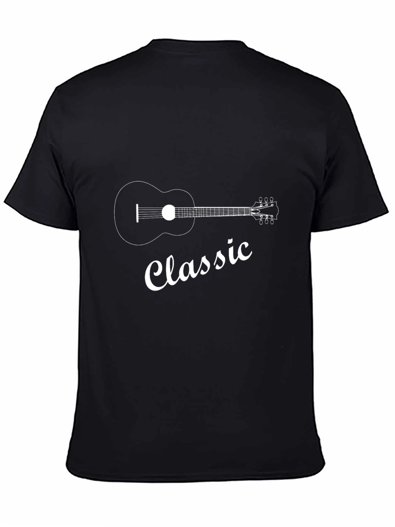 Classic Guitar T-Shirt - Music Lover Tee