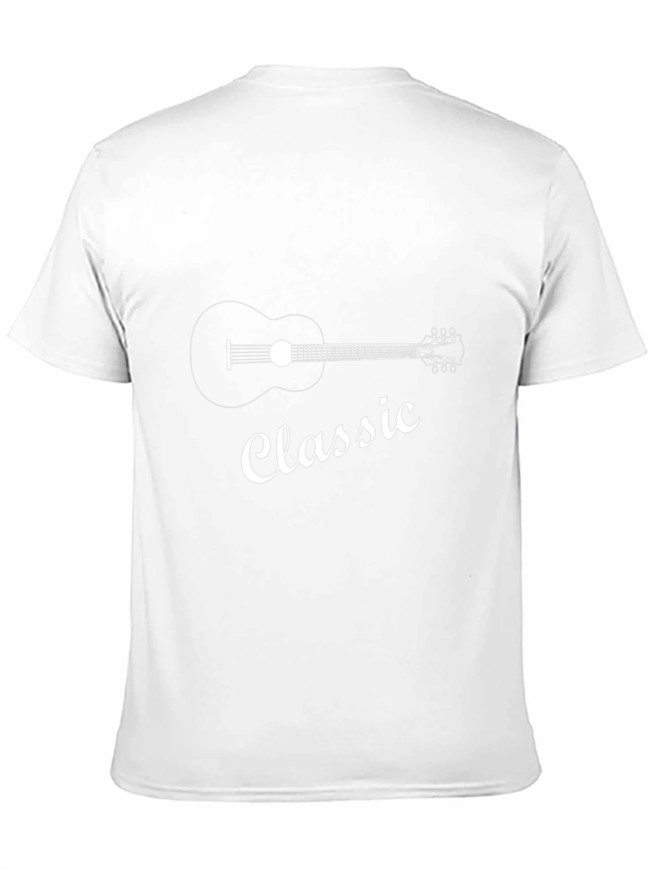 Classic Guitar T-Shirt - Music Lover Tee