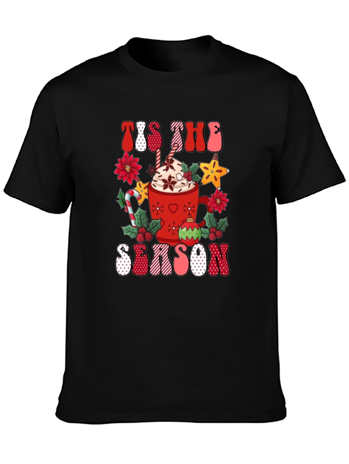 Tis the Season Holiday Graphic Tee