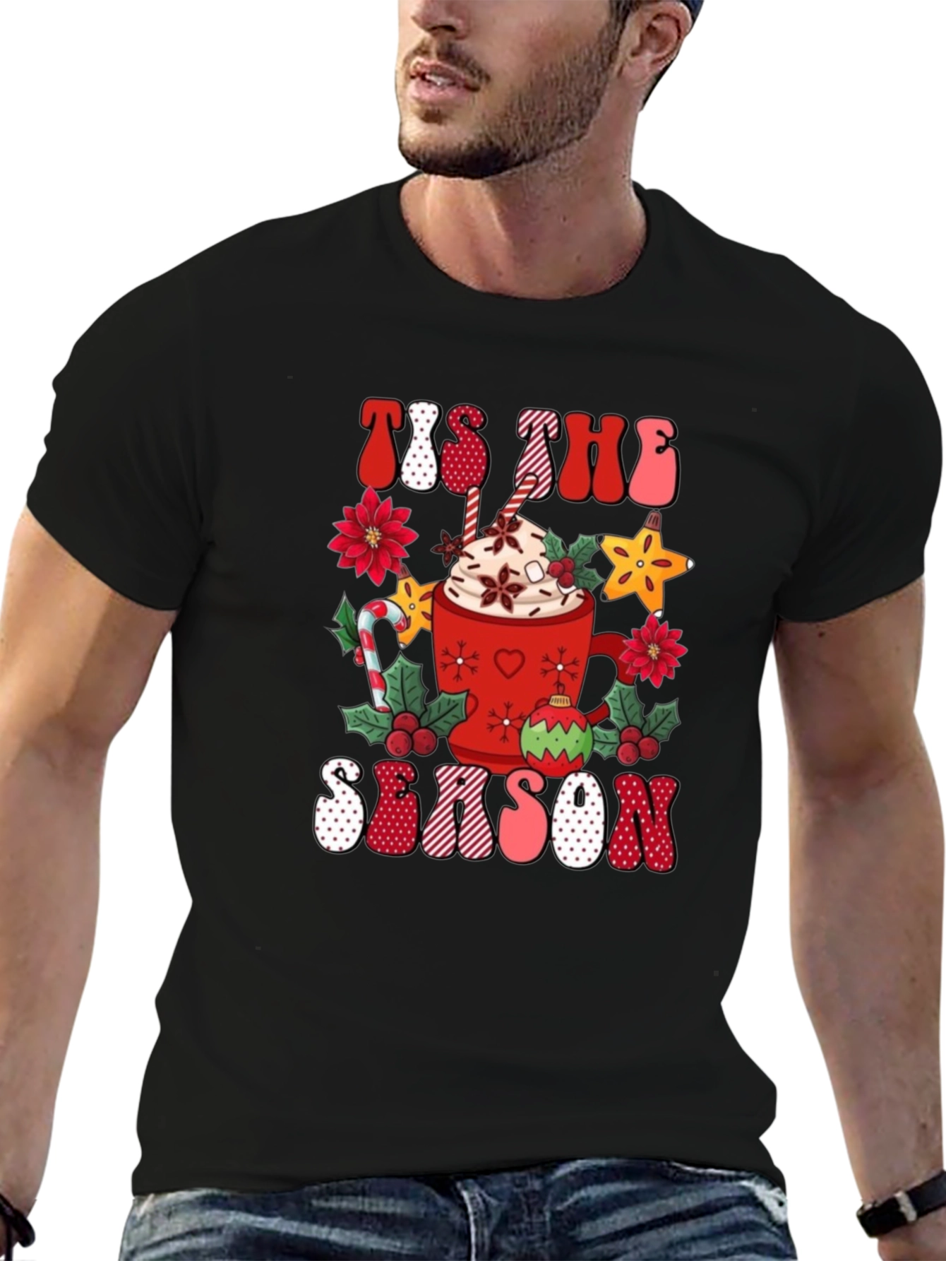 Tis the Season Holiday Graphic Tee