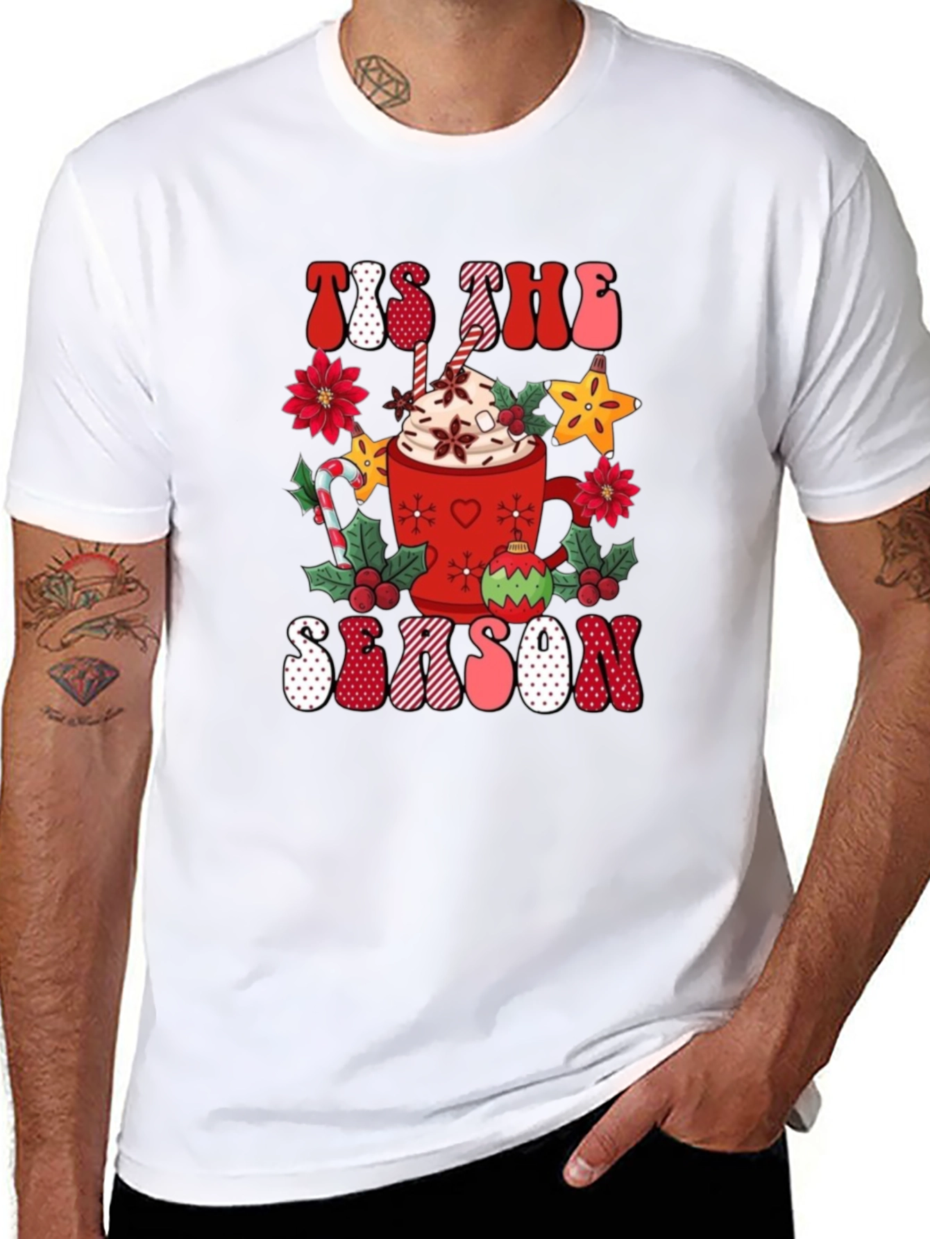 Tis the Season Holiday Graphic Tee