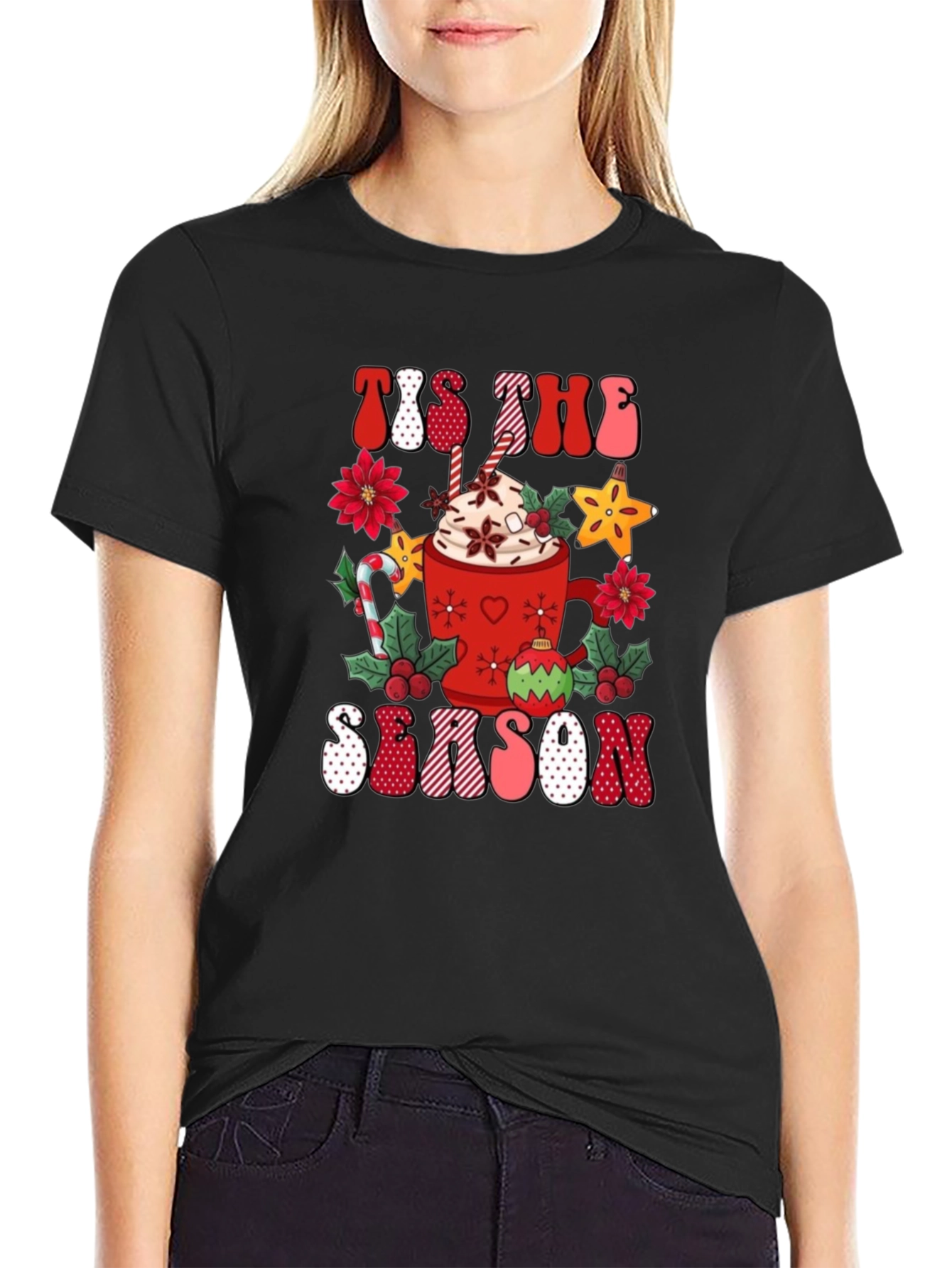 Tis the Season Holiday Graphic Tee