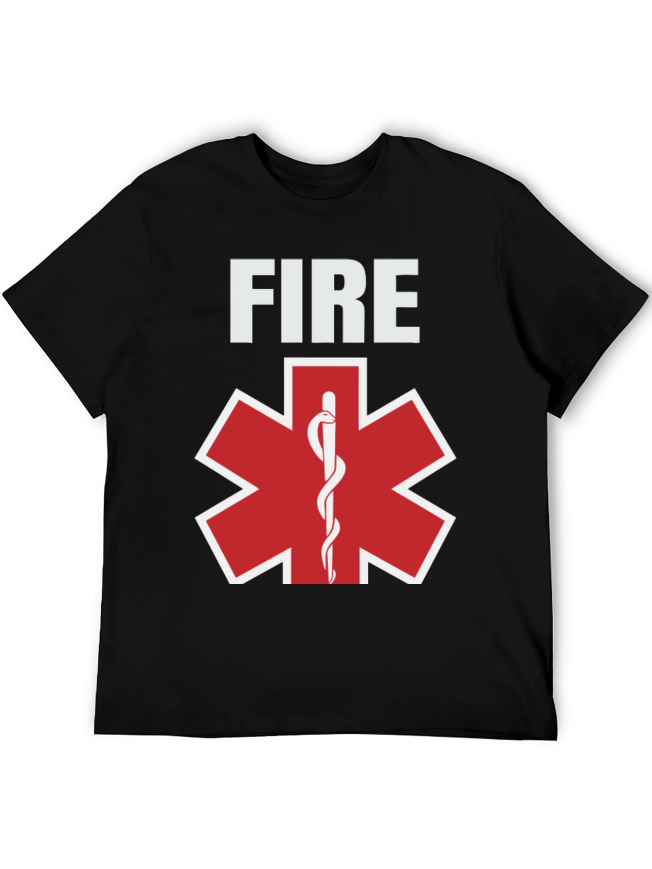 Firefighter EMS Star of Life T-Shirt