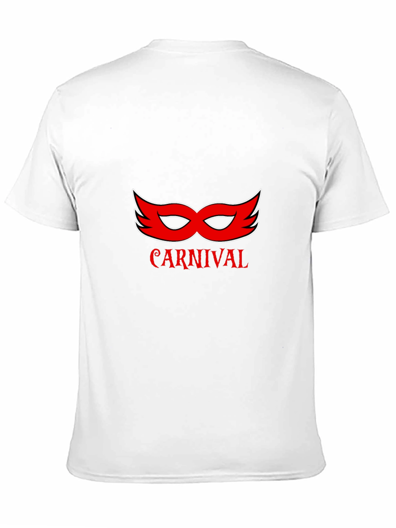 Carnival Mask T-Shirt - Stylish Graphic Tee