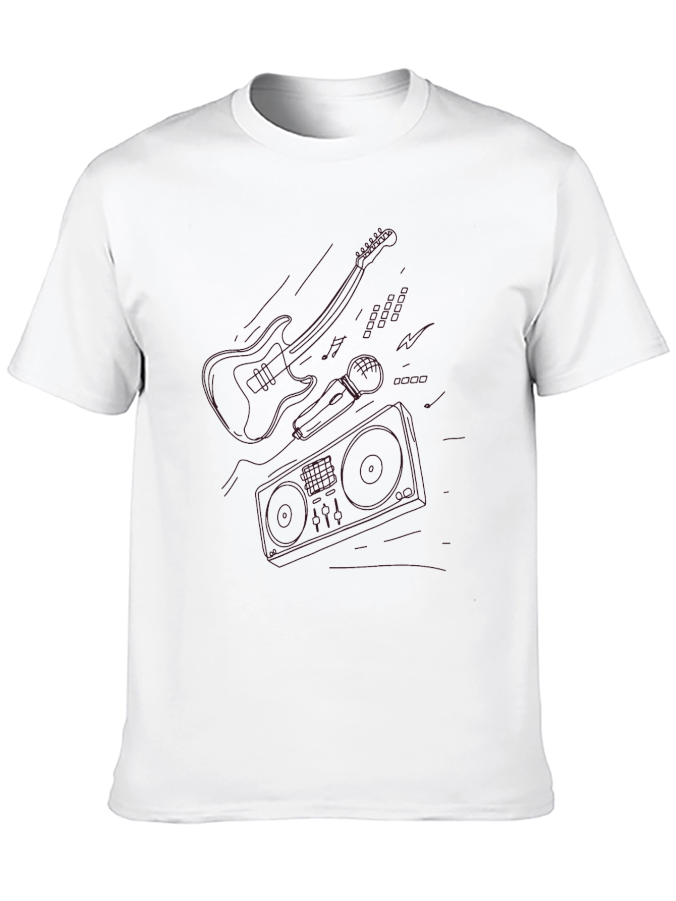 Retro Music Graphic Tee