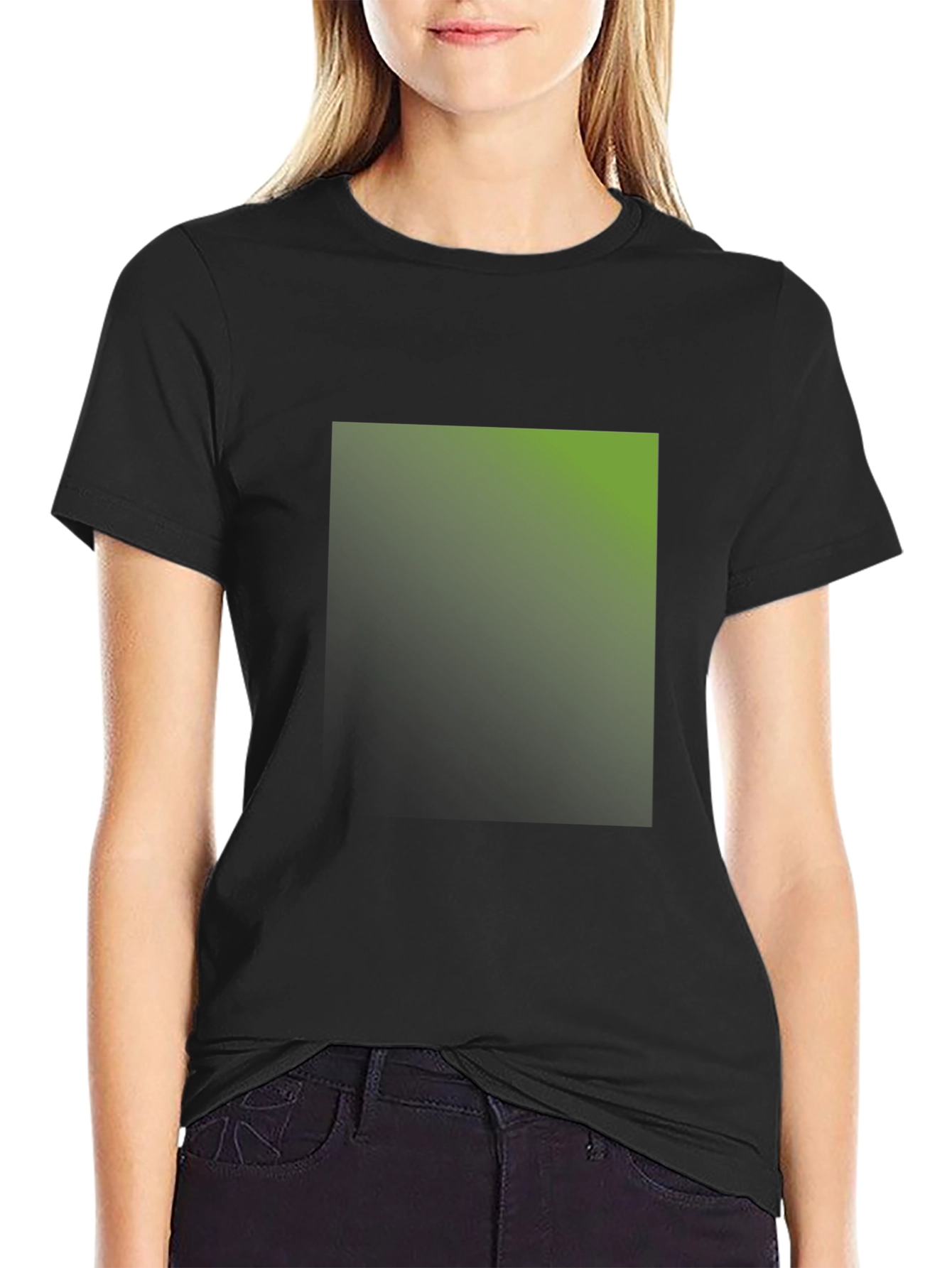 Modern Gradient T-Shirt - Black