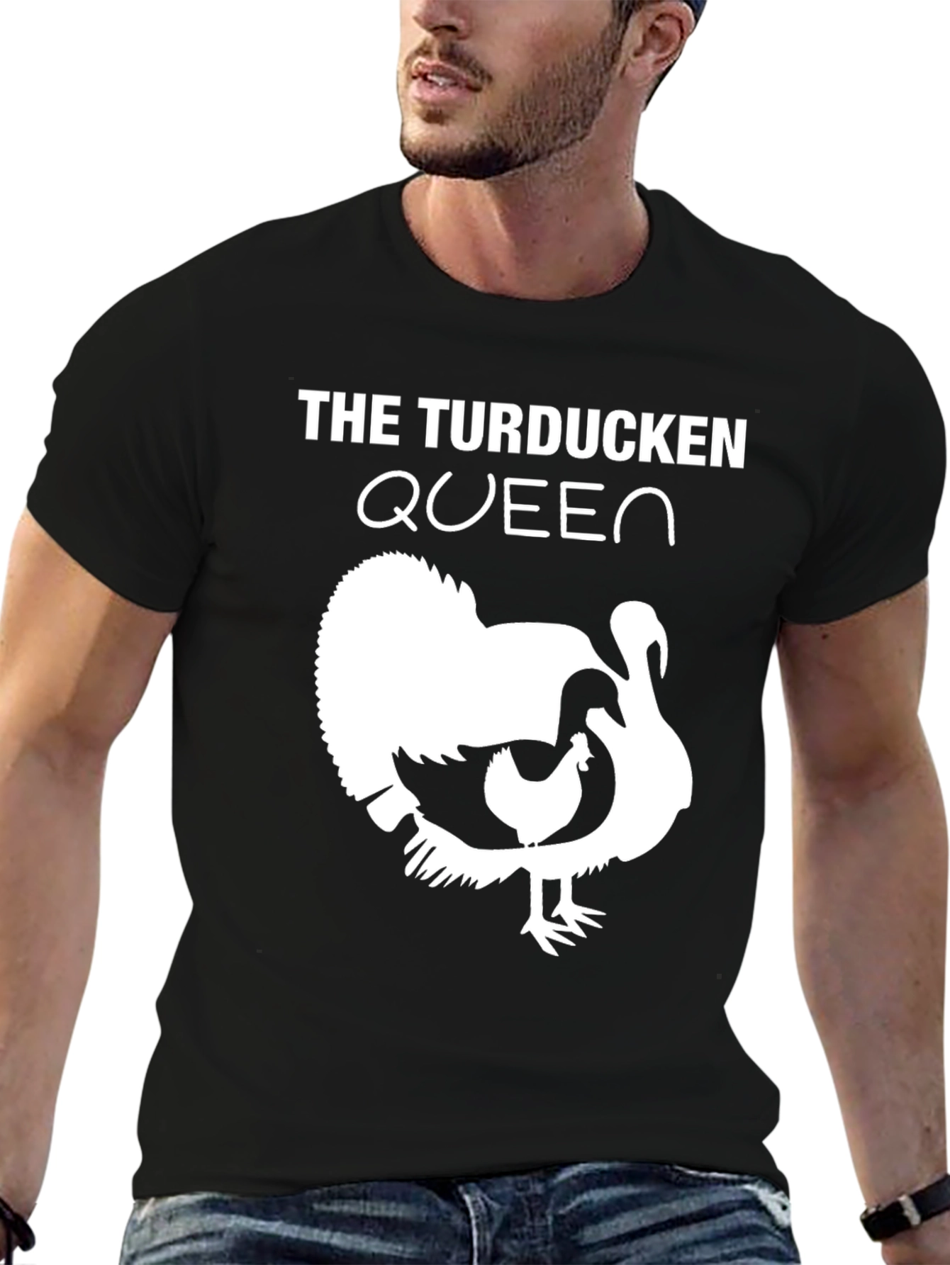 The Turducken Queen T-Shirt - Funny Thanksgiving Tee