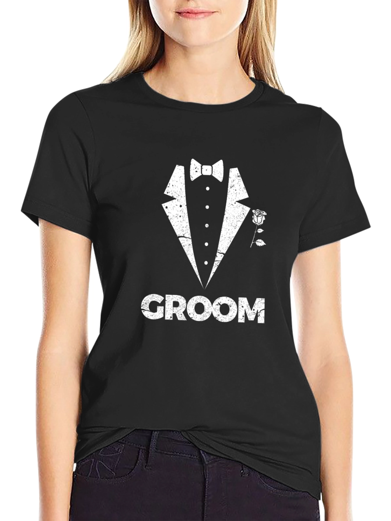 Groom Tuxedo T-Shirt - Wedding Party Apparel