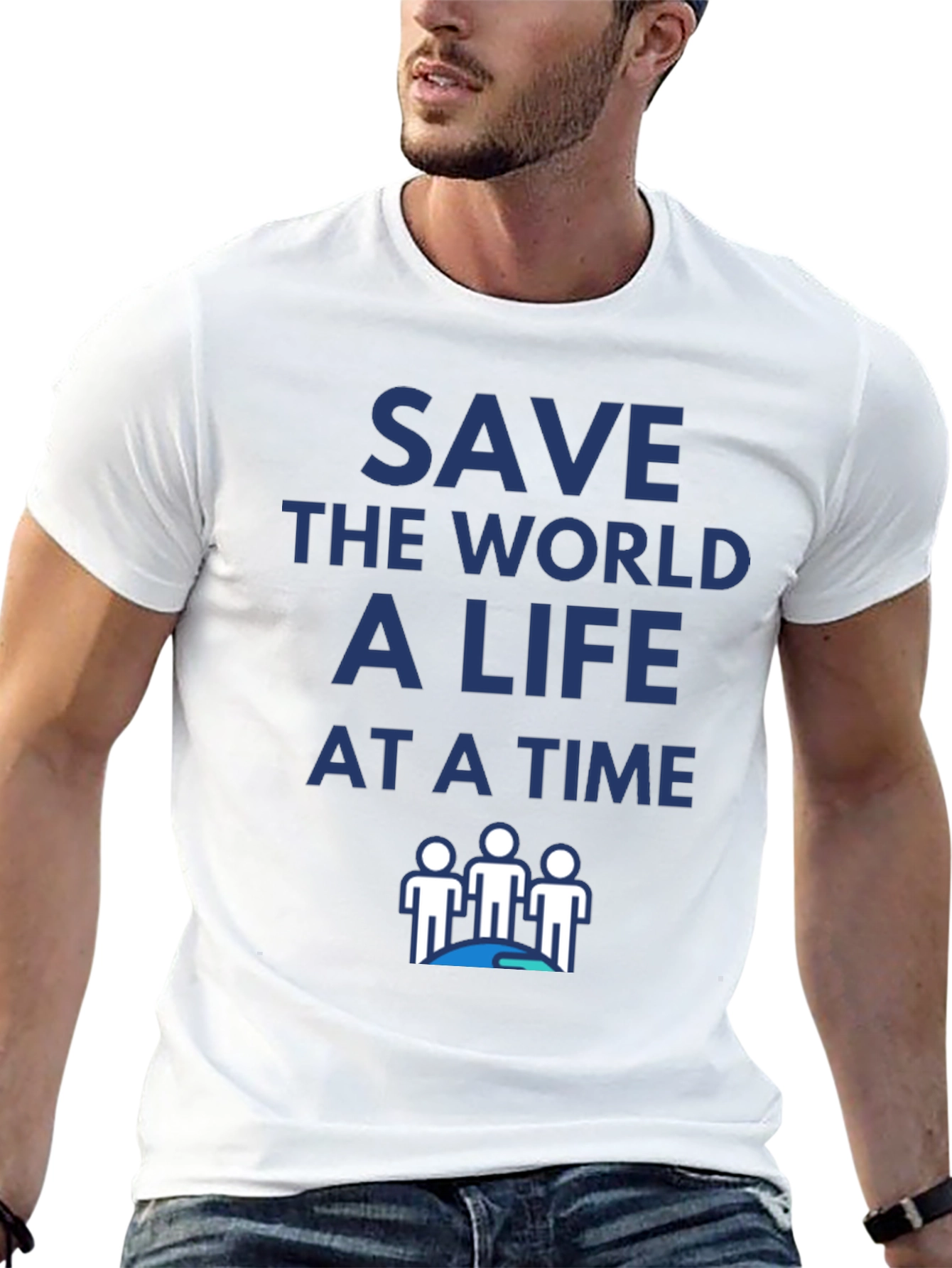 Save the World T-Shirt - Stylish Activism