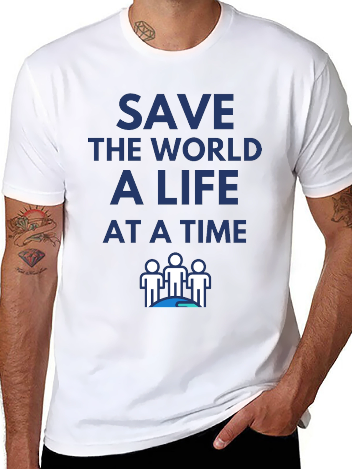 Save the World T-Shirt - Stylish Activism