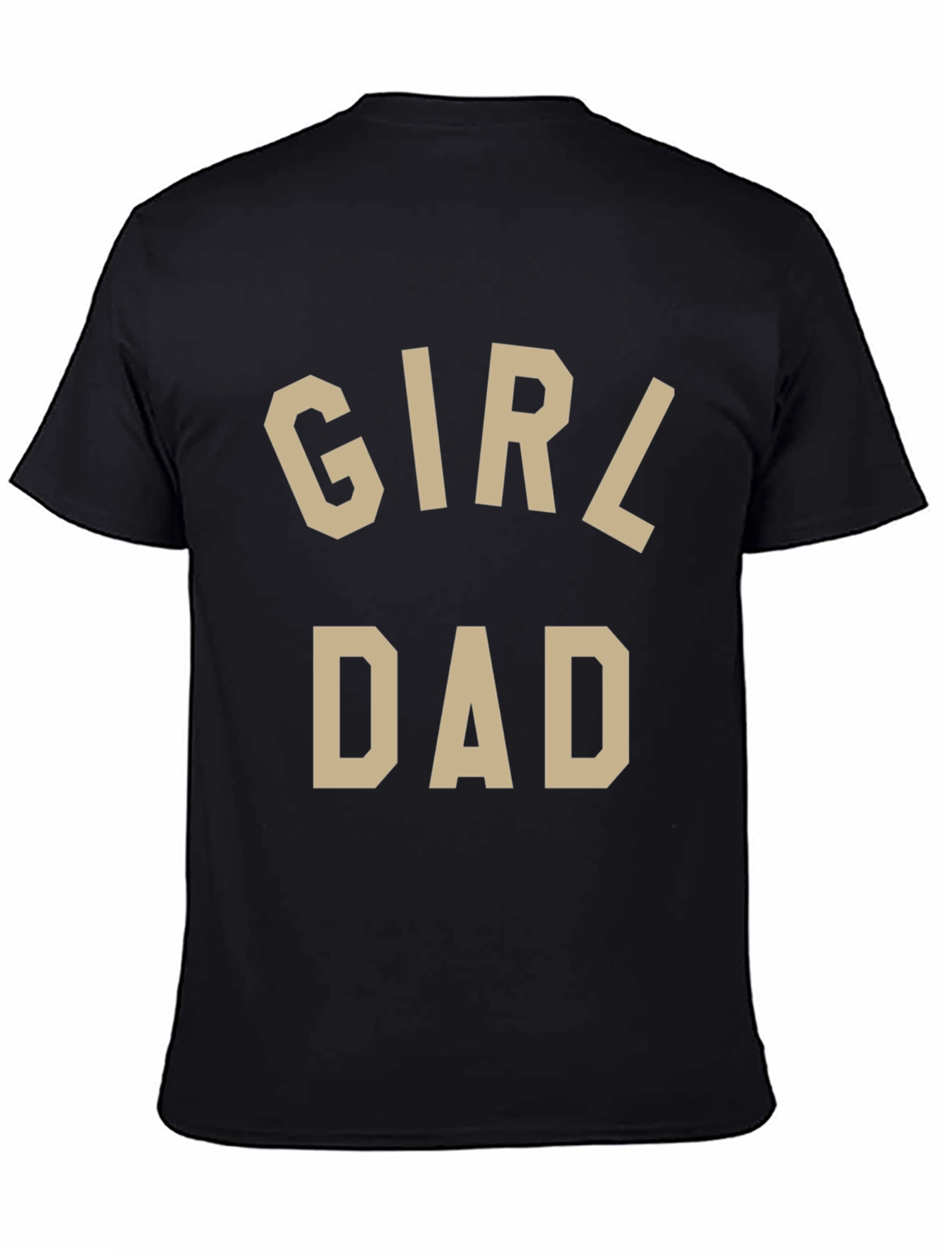 Girl Dad T-Shirt - Black Casual Tee