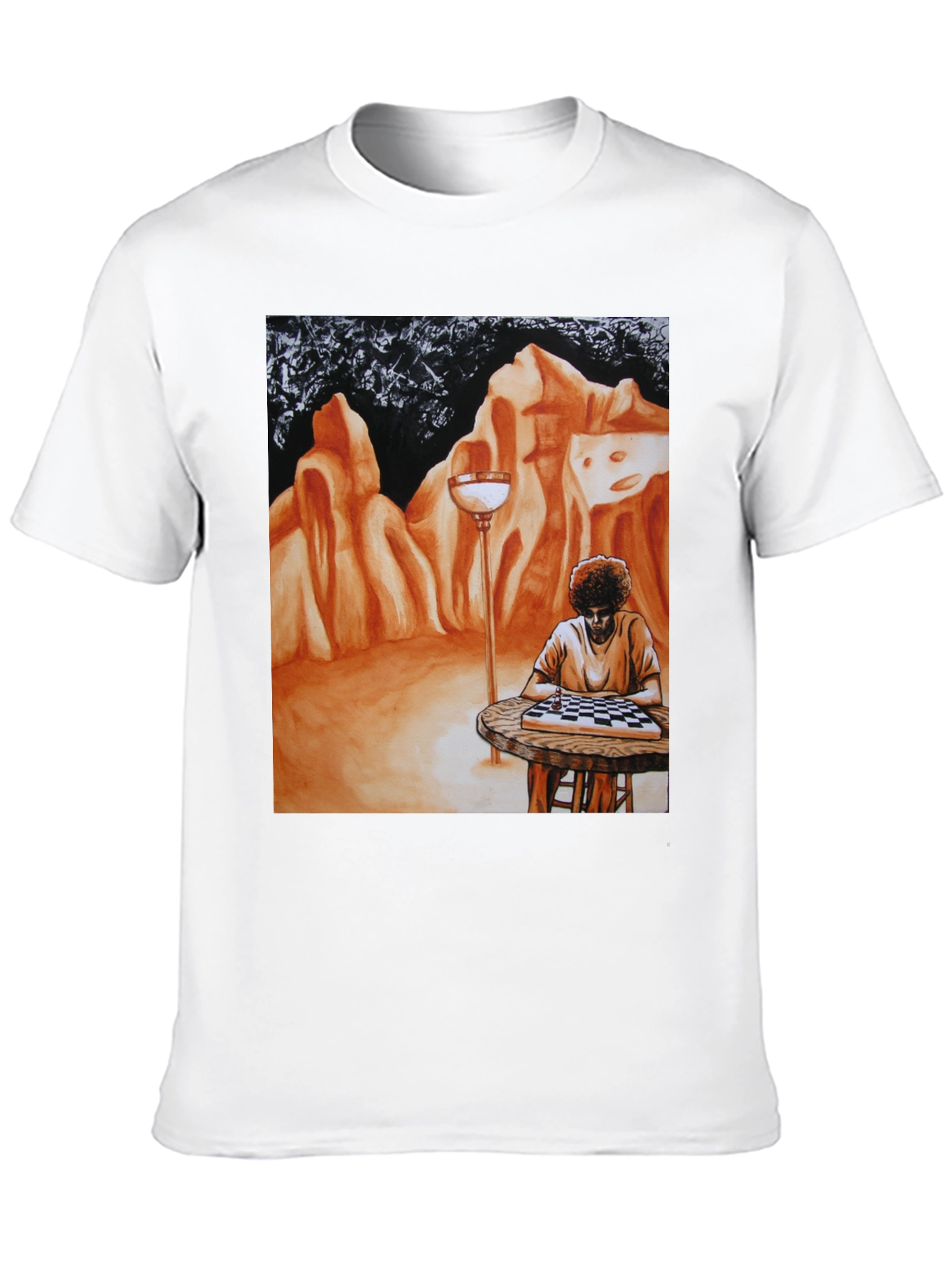 Artistic Chess Player T-Shirt