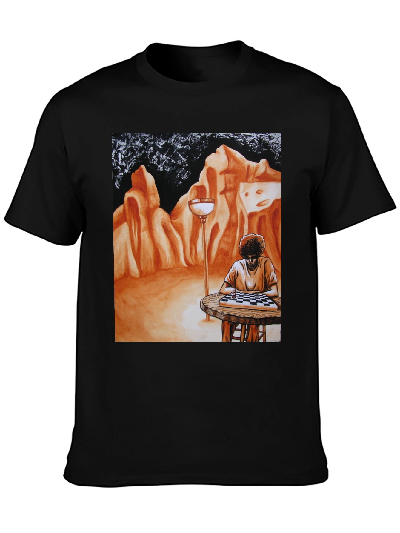 Artistic Chess Player T-Shirt