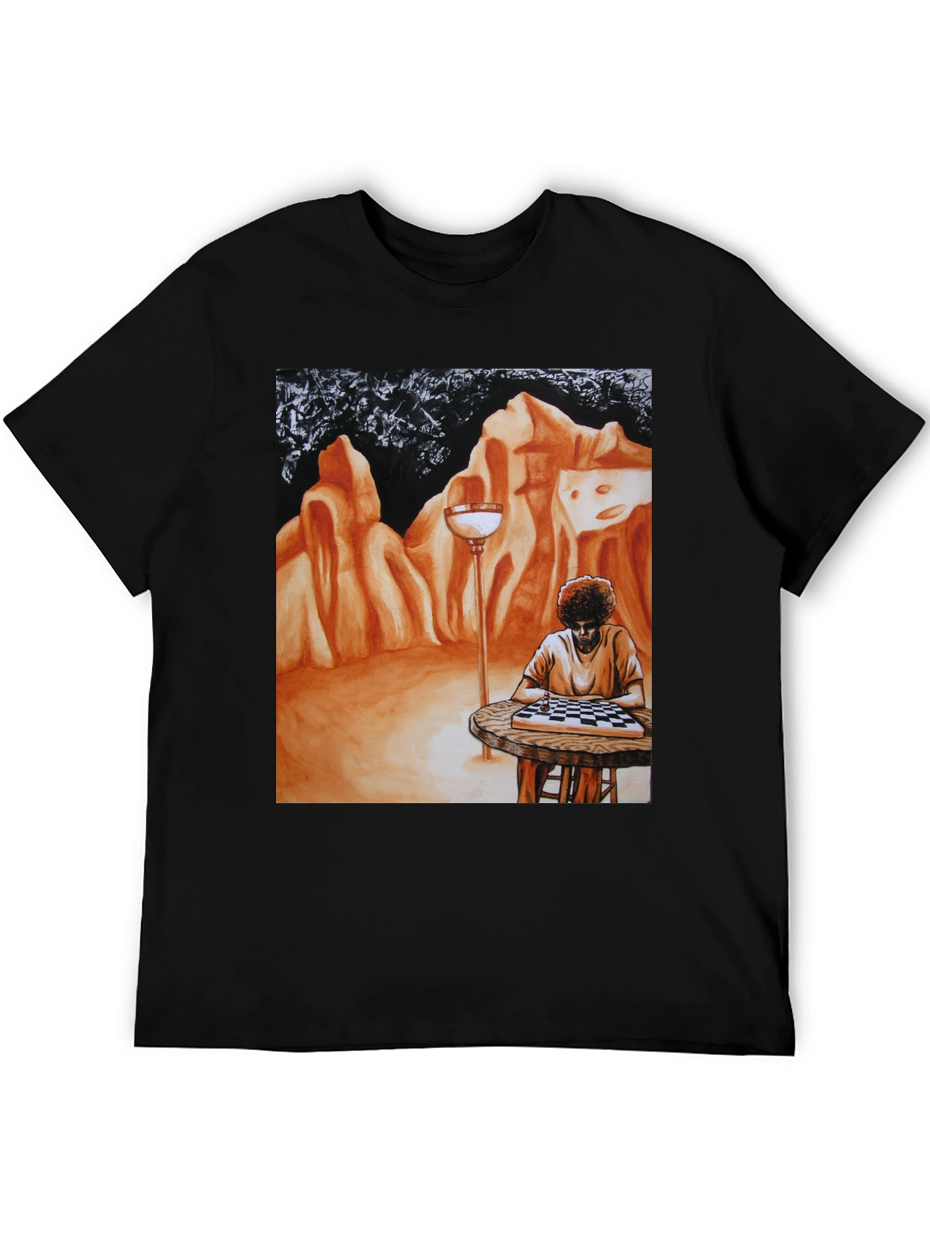 Artistic Chess Player T-Shirt