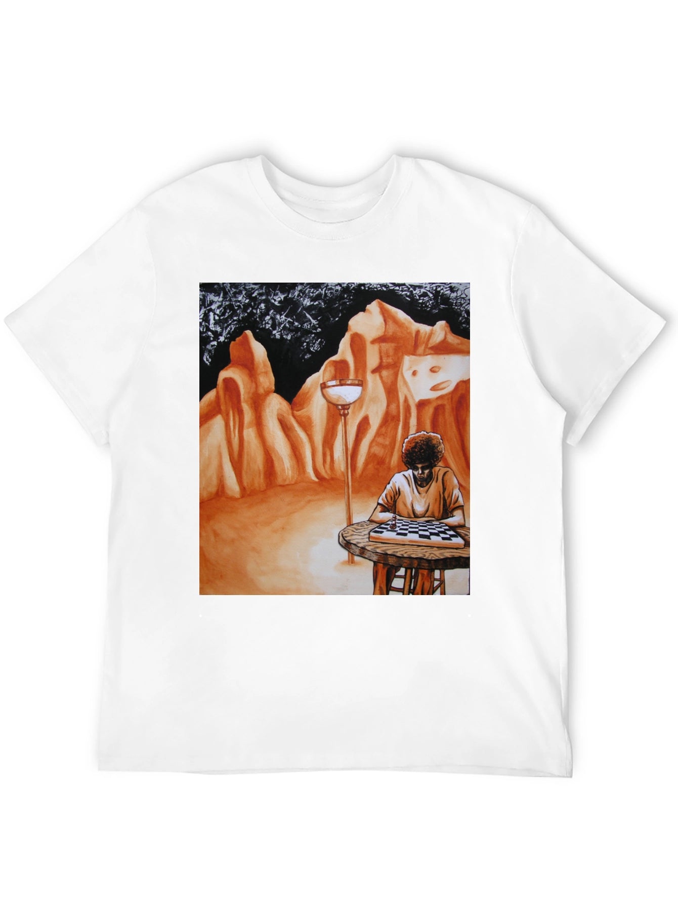 Artistic Chess Player T-Shirt