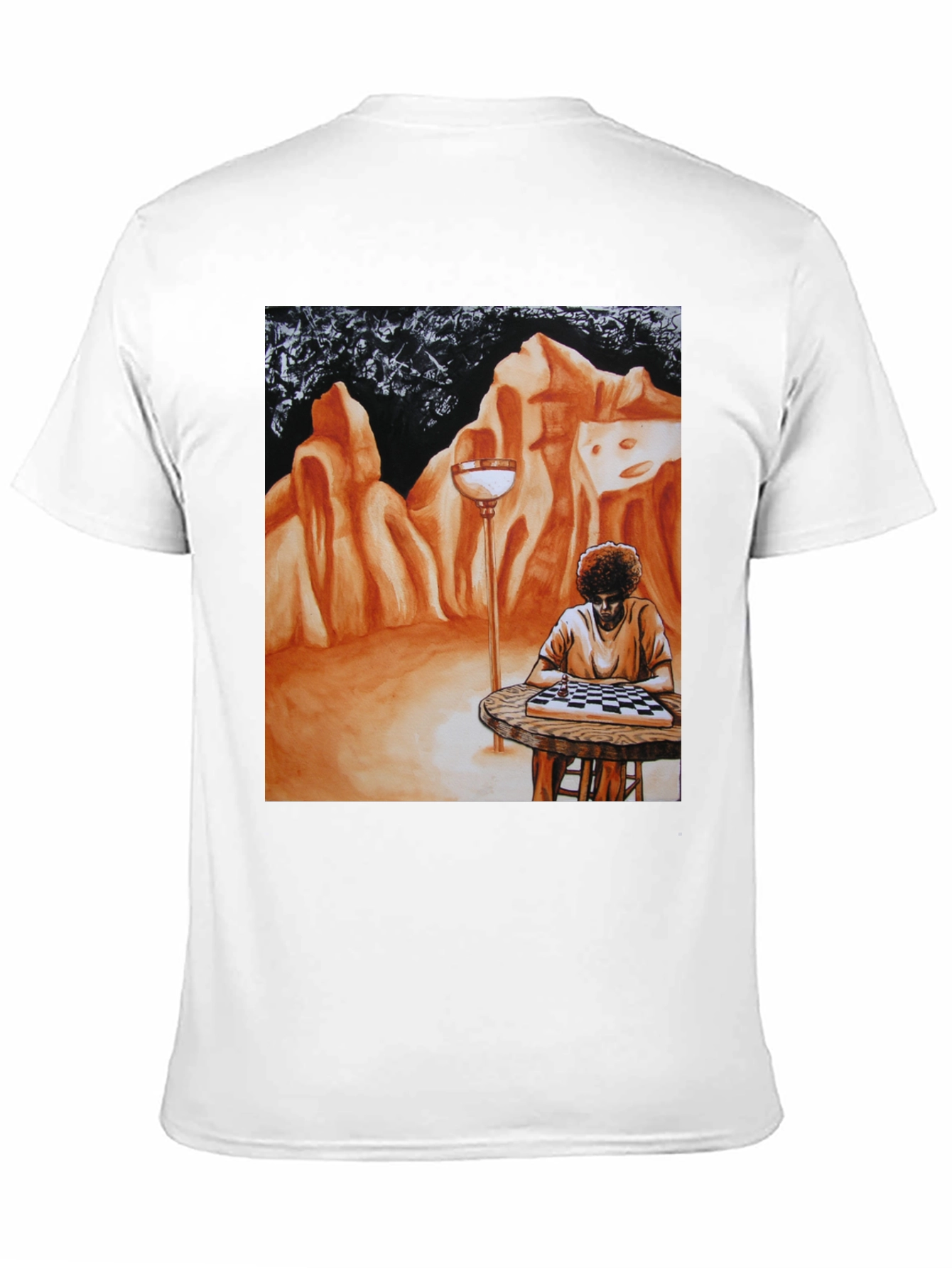 Artistic Chess Player T-Shirt
