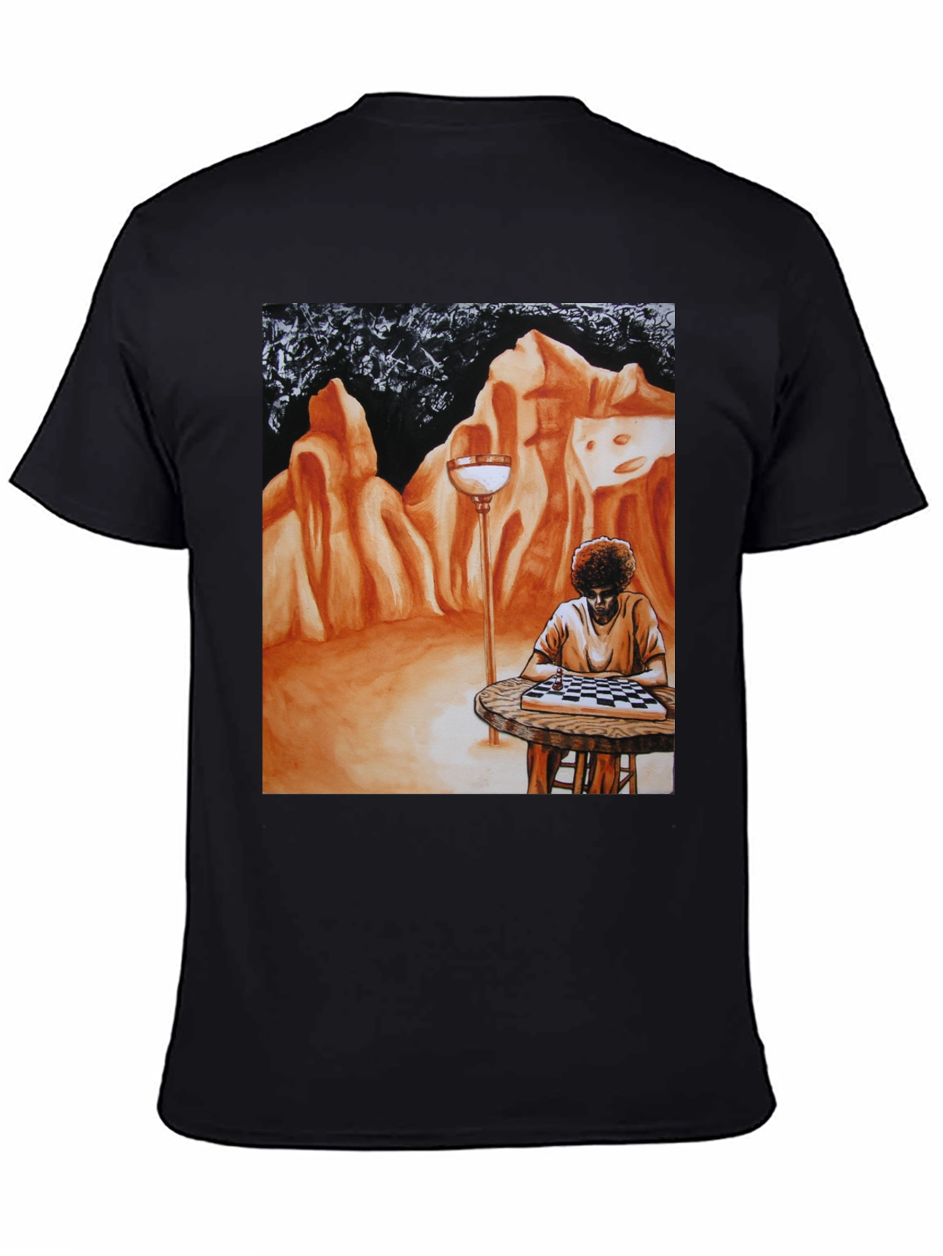 Artistic Chess Player T-Shirt