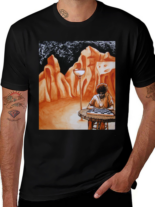 Artistic Chess Player T-Shirt