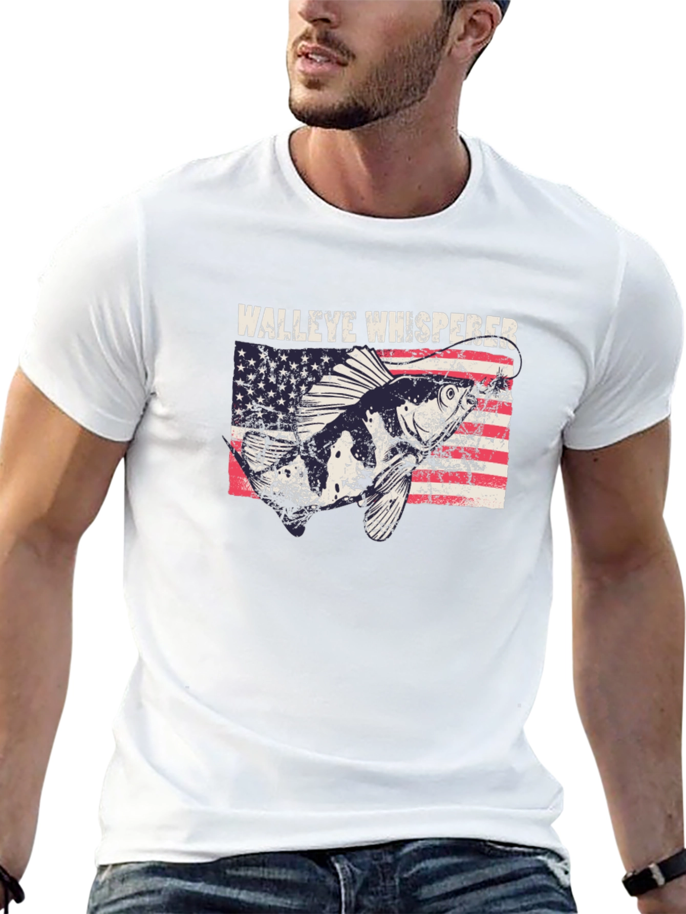 Walleye Whisperer Graphic T-Shirt