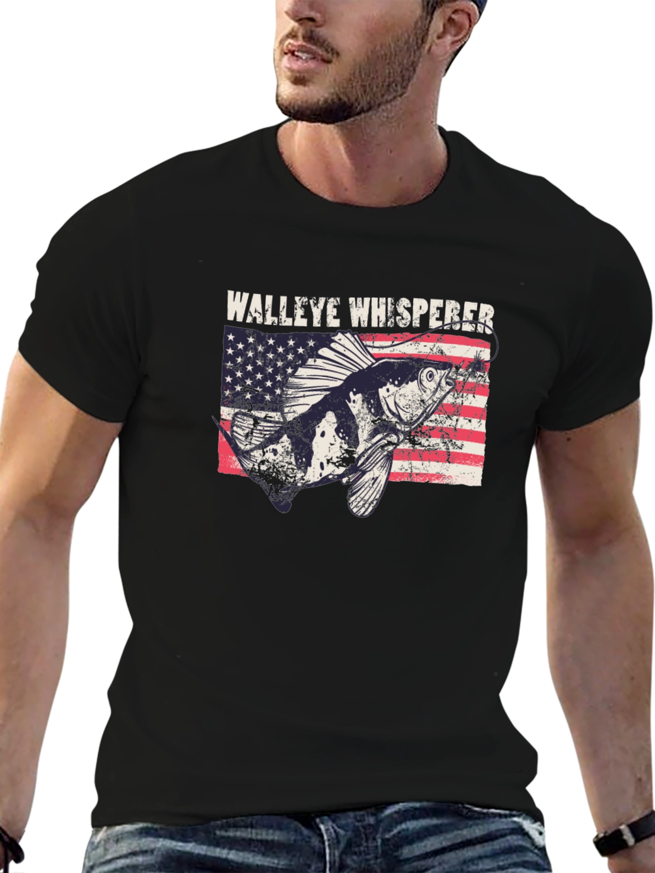 Walleye Whisperer Graphic T-Shirt