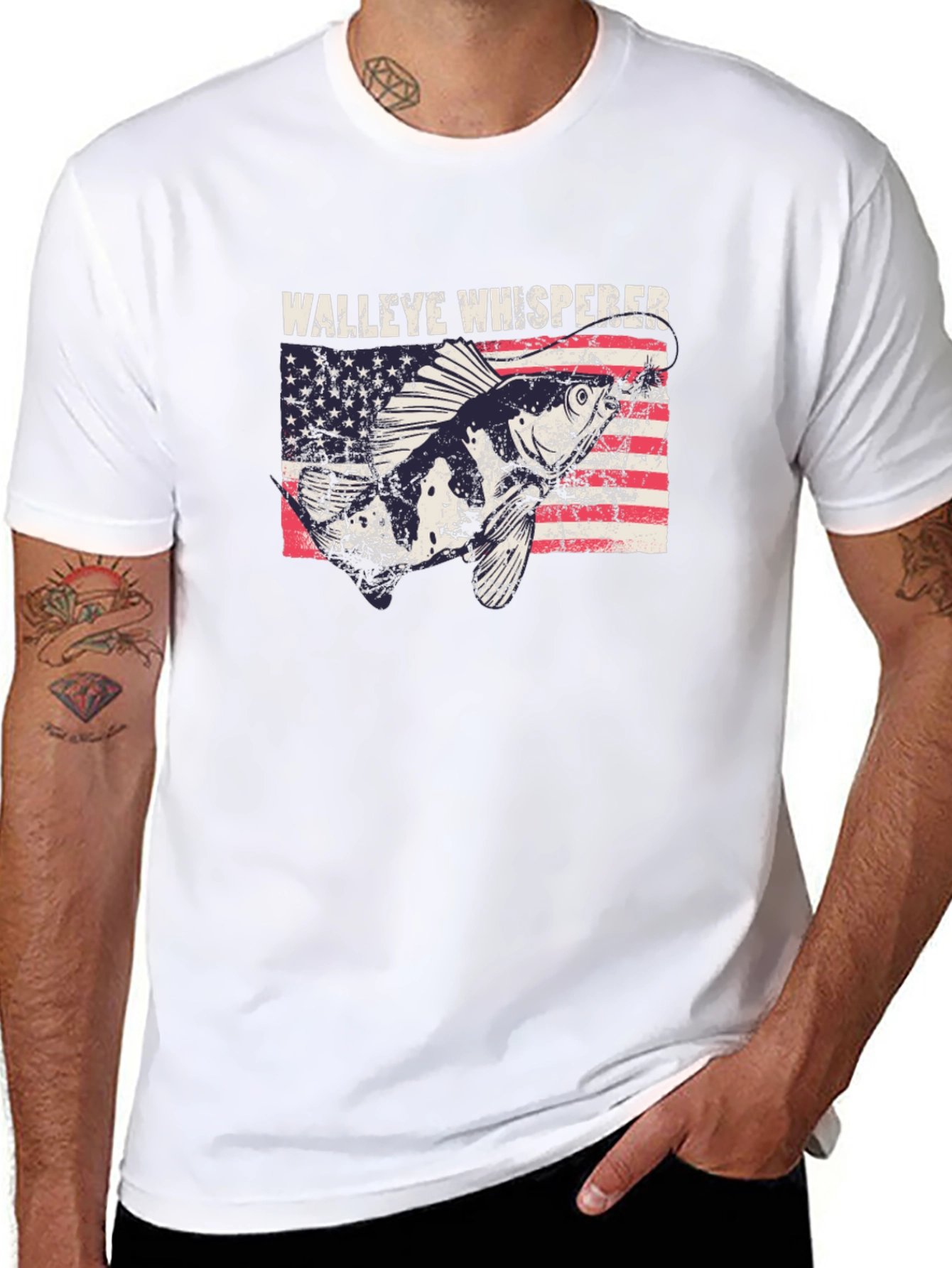 Walleye Whisperer Graphic T-Shirt