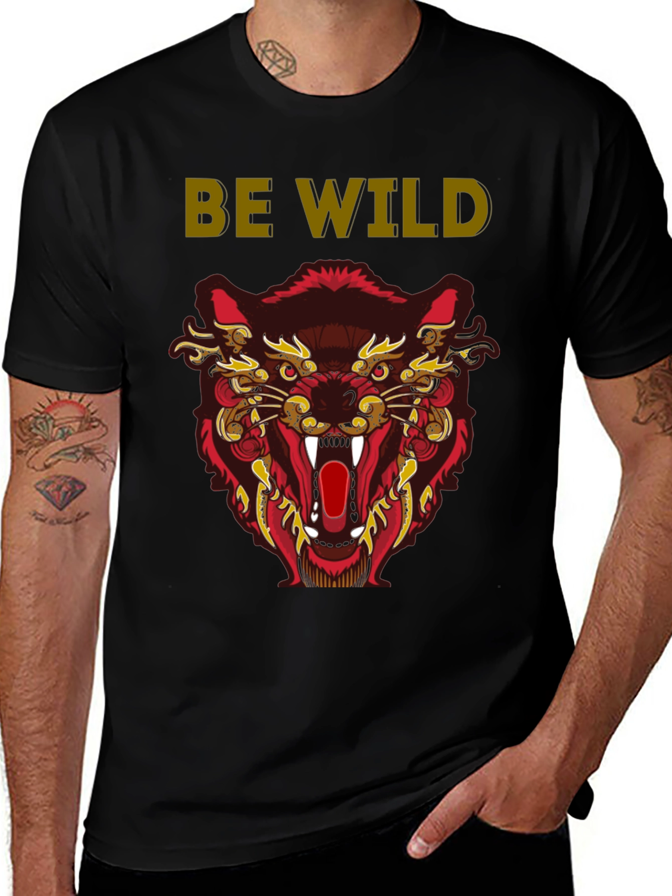 Be Wild Graphic T-Shirt