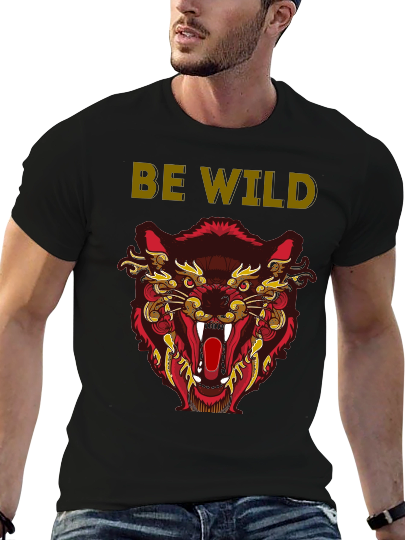 Be Wild Graphic T-Shirt